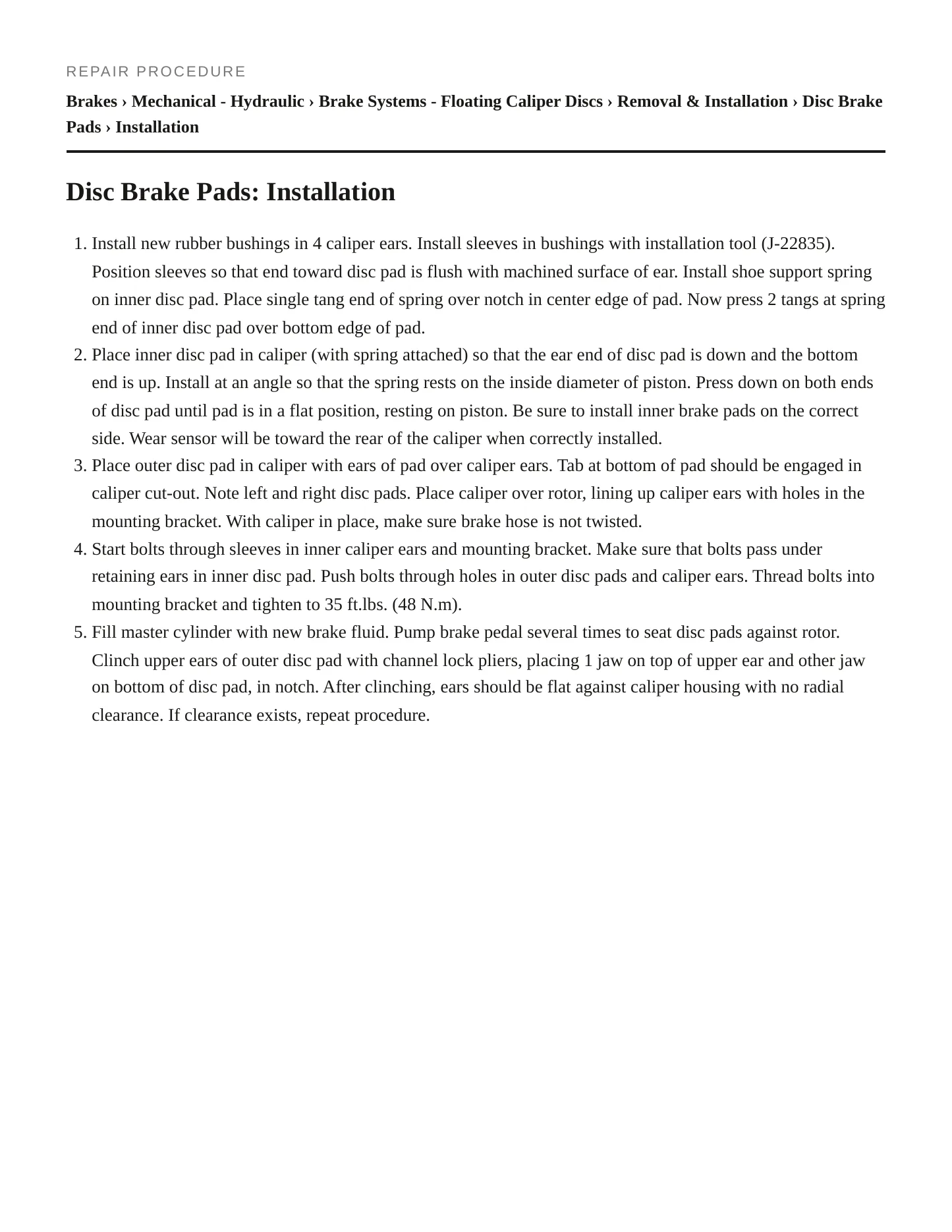 1982 GMC K1500 service manual page 4