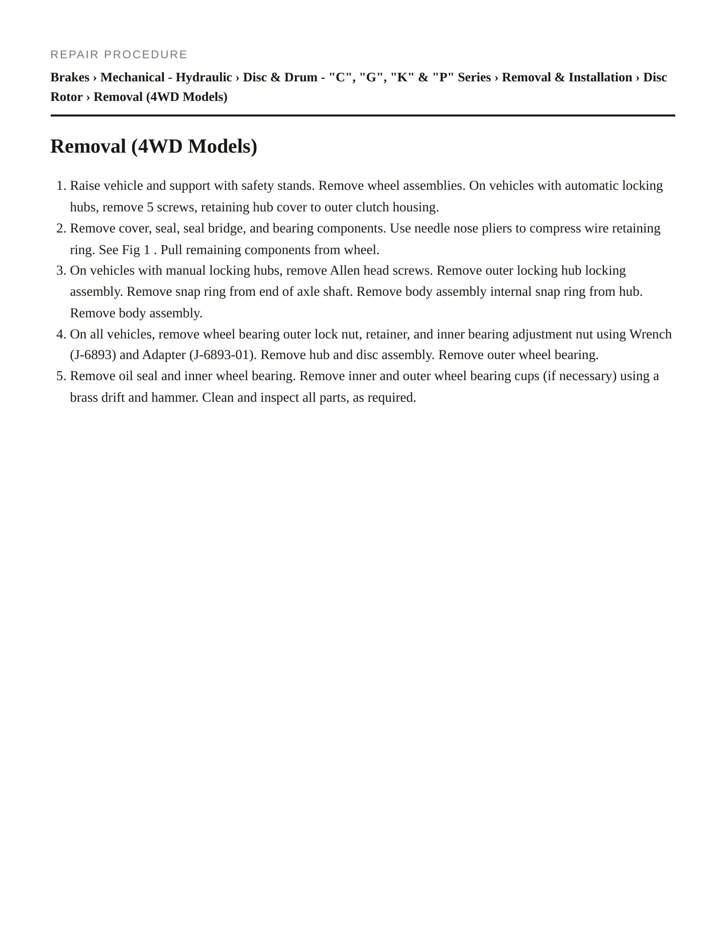 1986 GMC K1500 service manual page 3