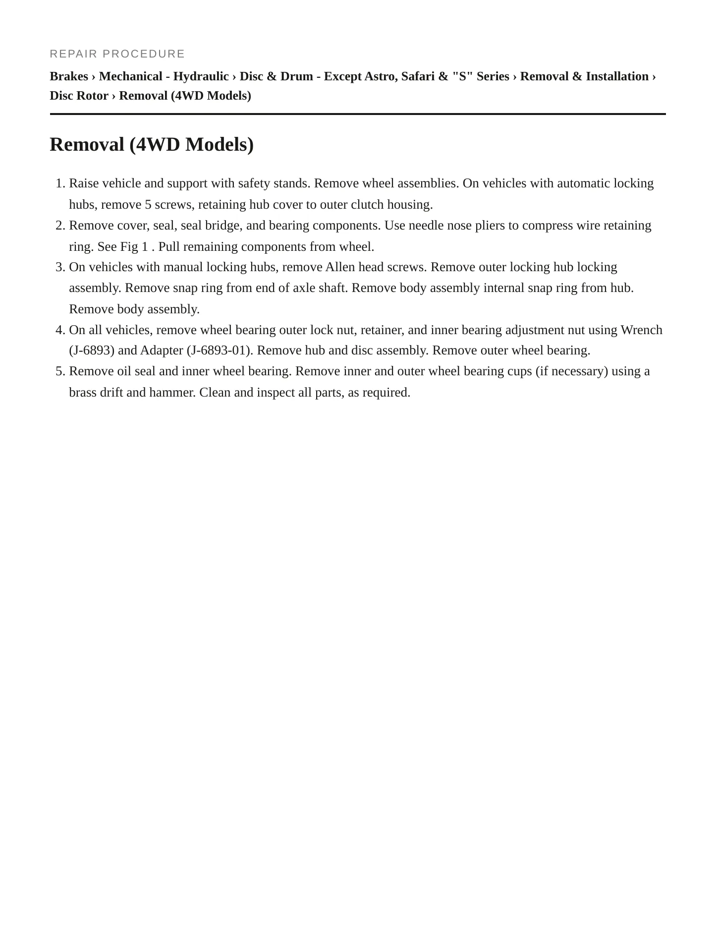 1987 GMC Jimmy service manual page 3