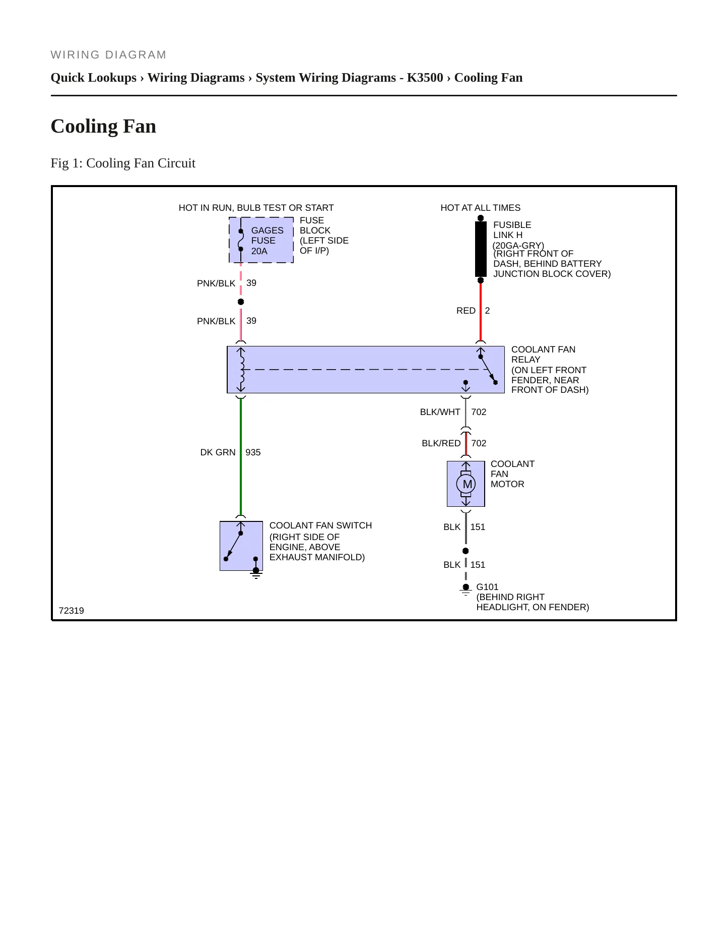 1989 GMC K3500 service manual page 6