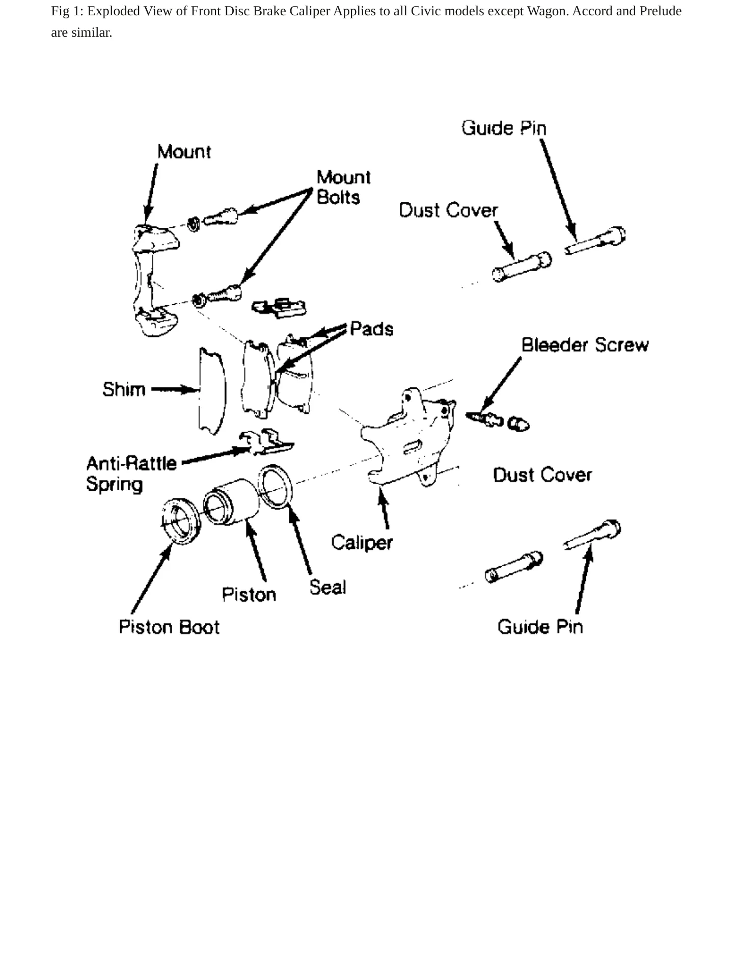 1983 Honda Prelude Service and Repair Manual preview page 4