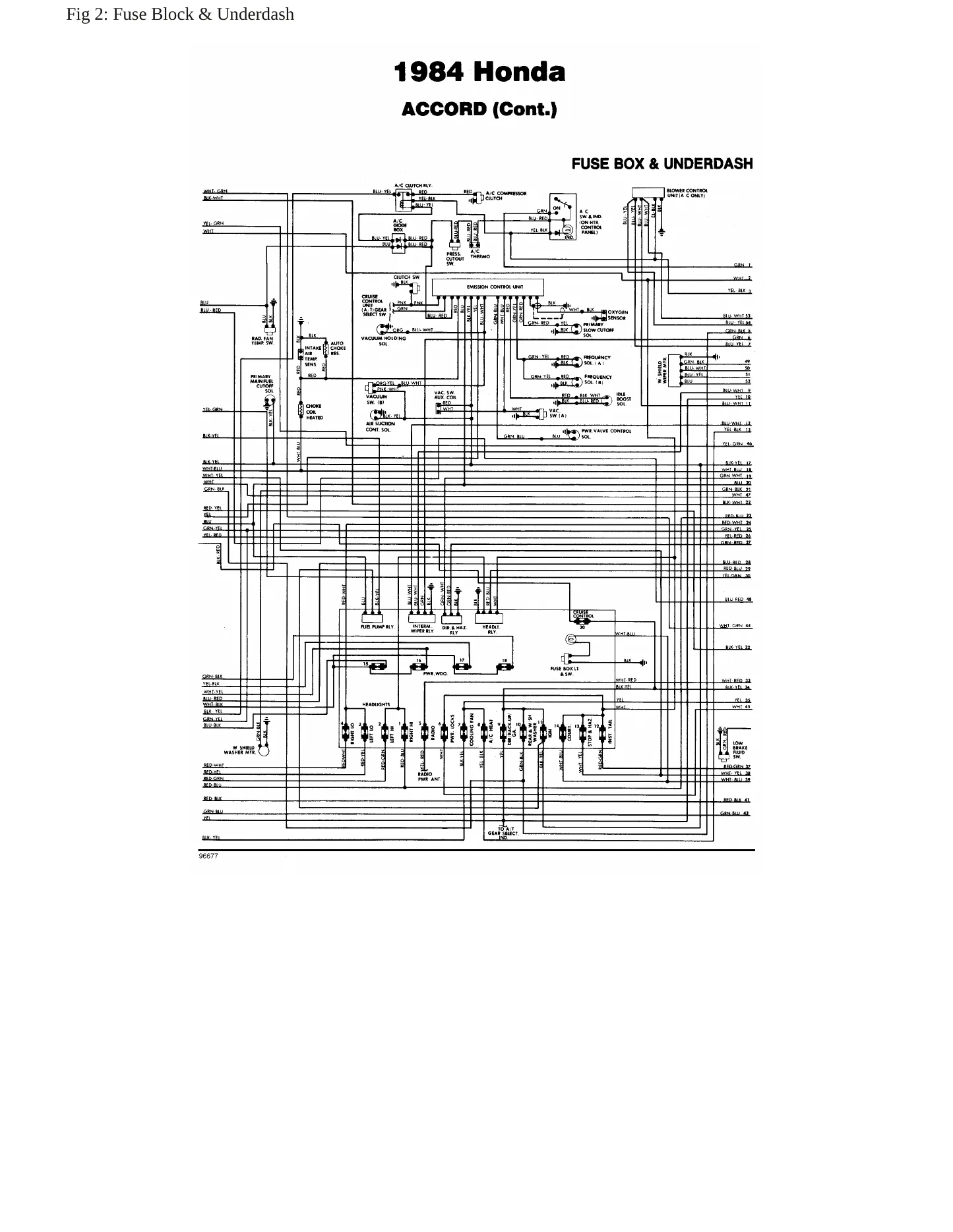 1984 Honda Accord Service and Repair Manual preview page 5