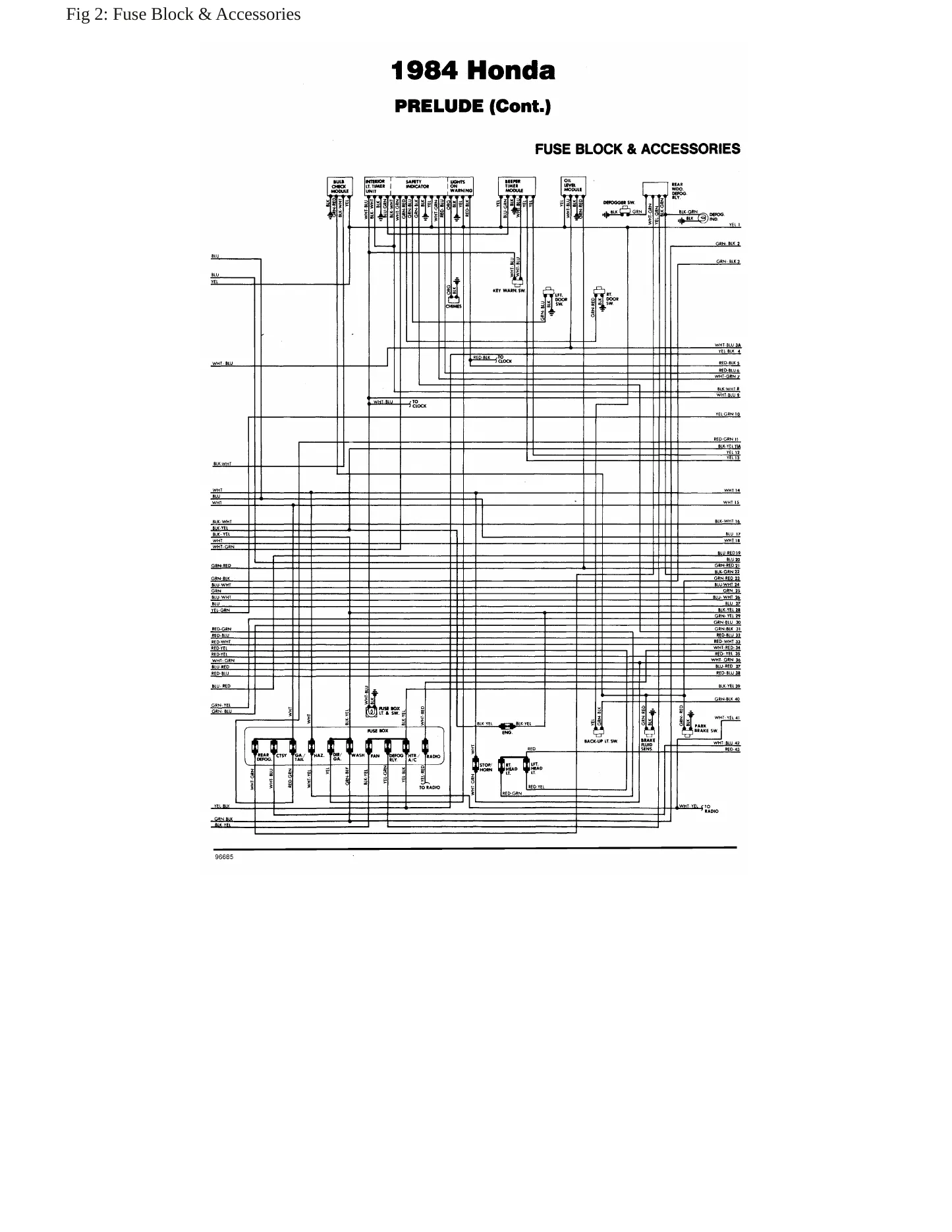 1984 Honda Prelude Service and Repair Manual preview page 5