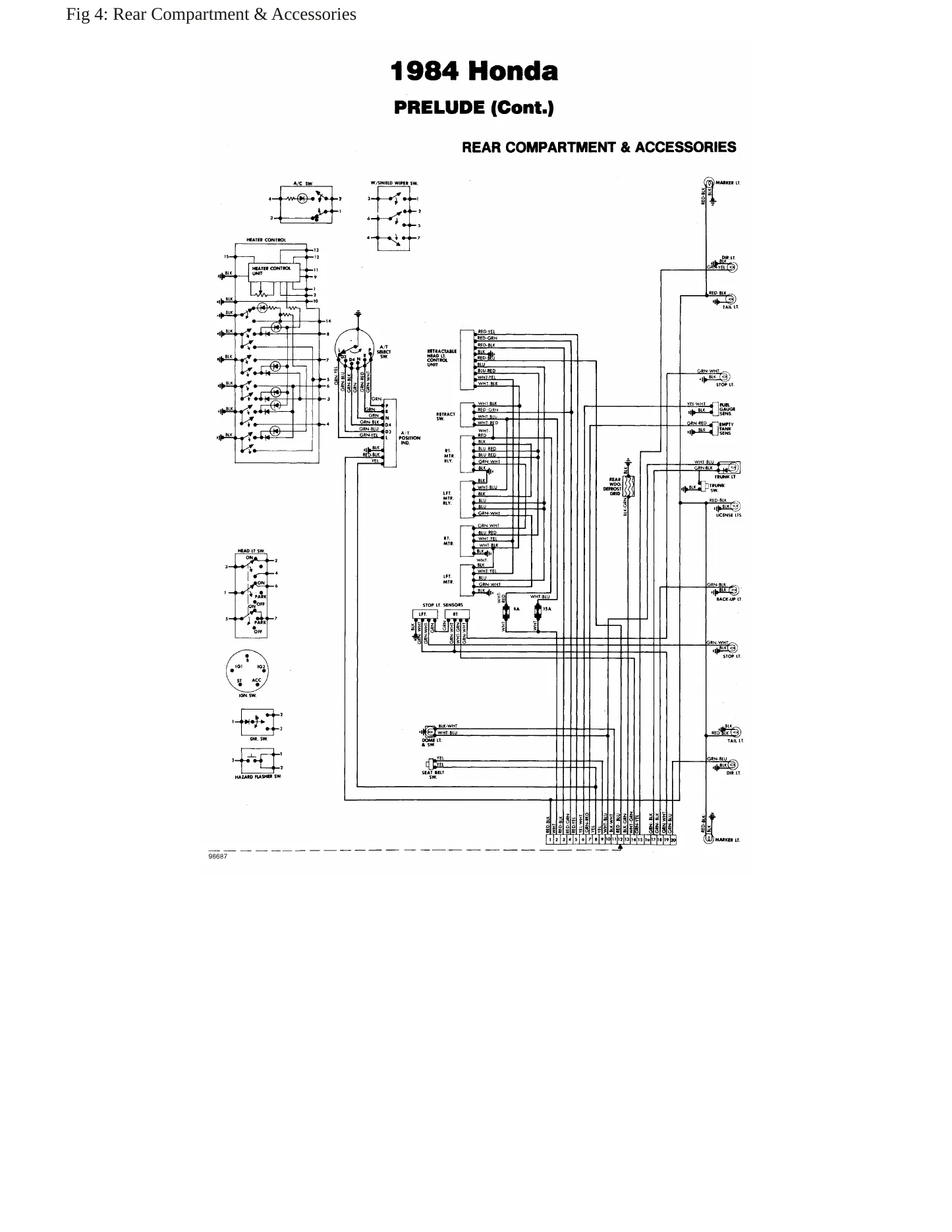 1984 Honda Prelude Service and Repair Manual preview page 7