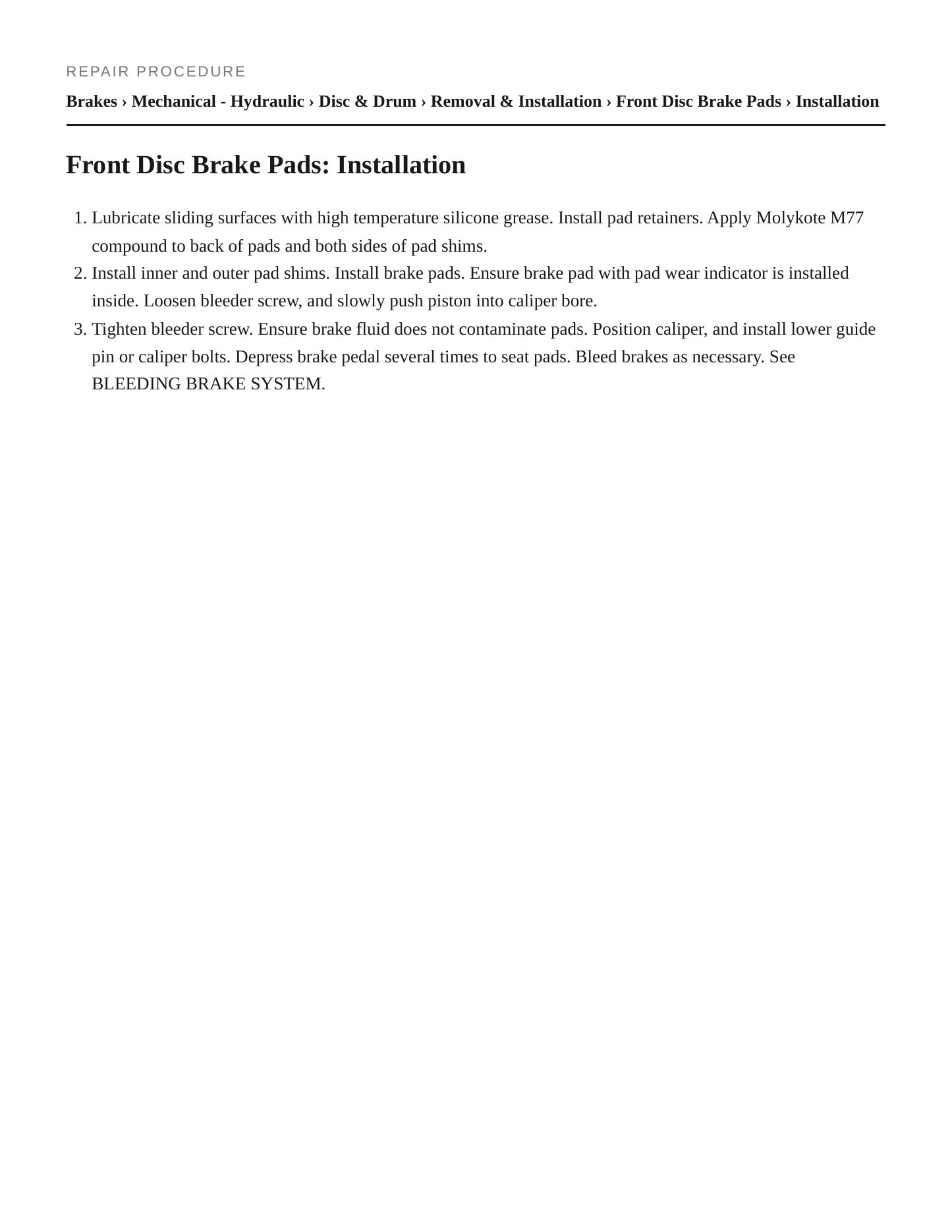 1994 Honda Accord service manual page 3
