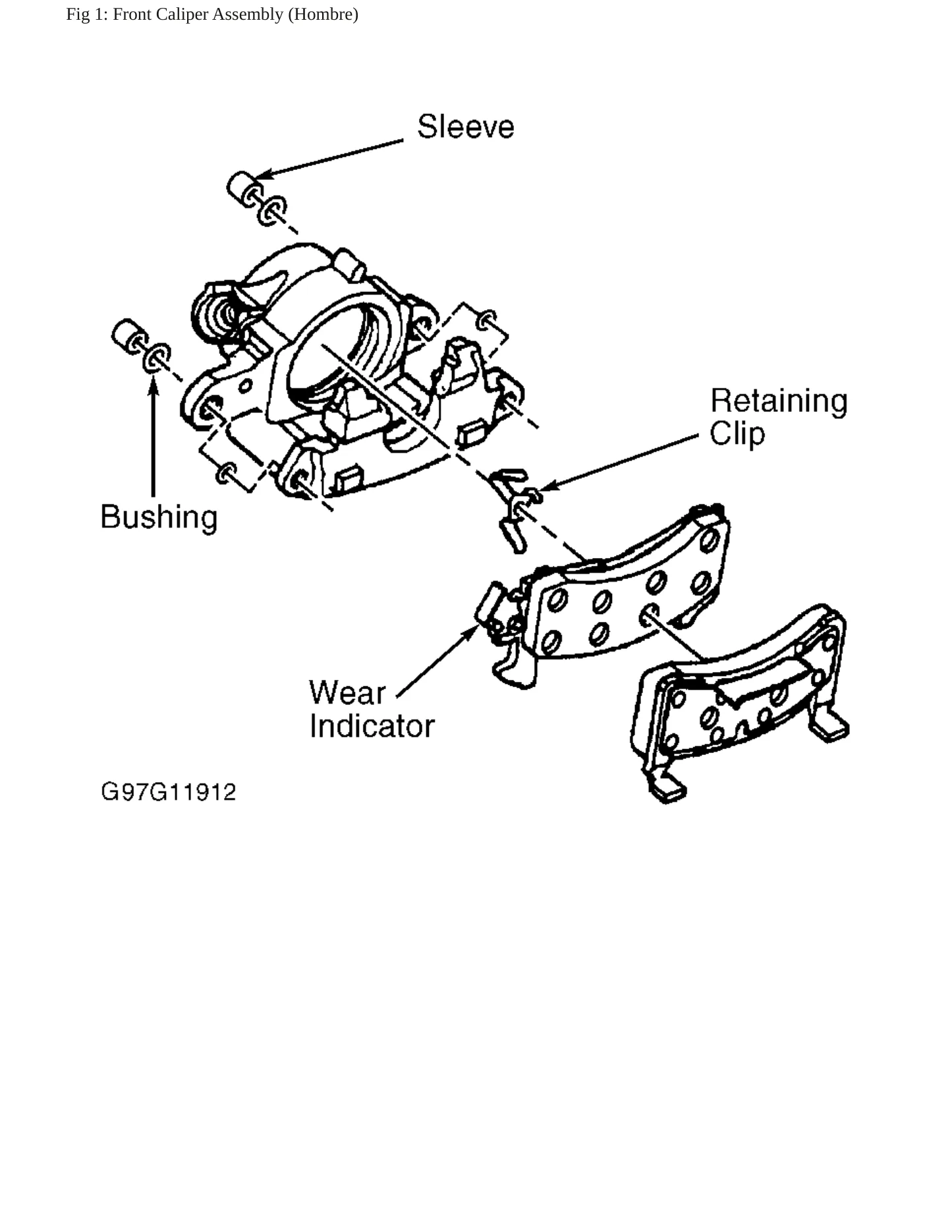 1997 Honda Passport Service and Repair Manual preview page 5
