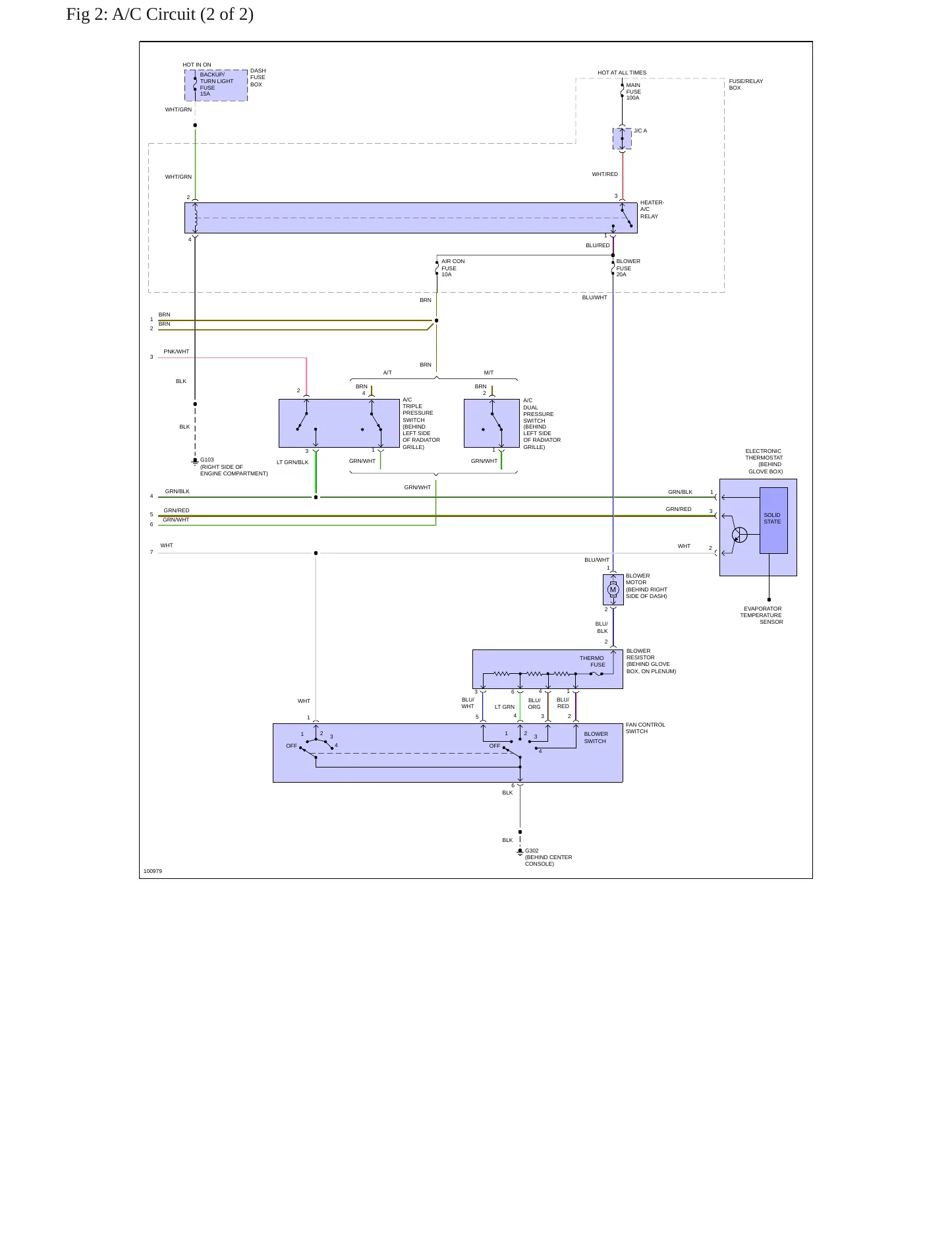 1998 Honda Passport Service and Repair Manual preview page 8