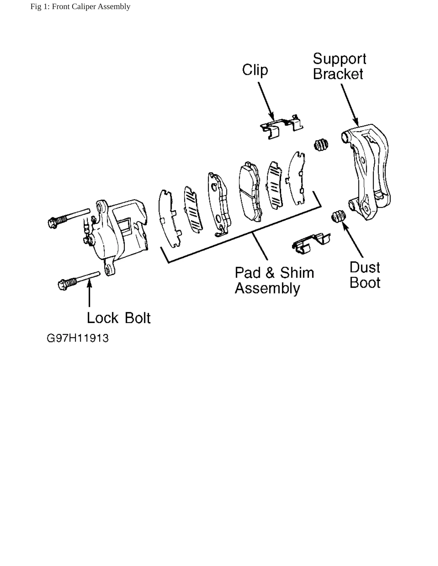 1999 Honda Passport Service and Repair Manual preview page 5