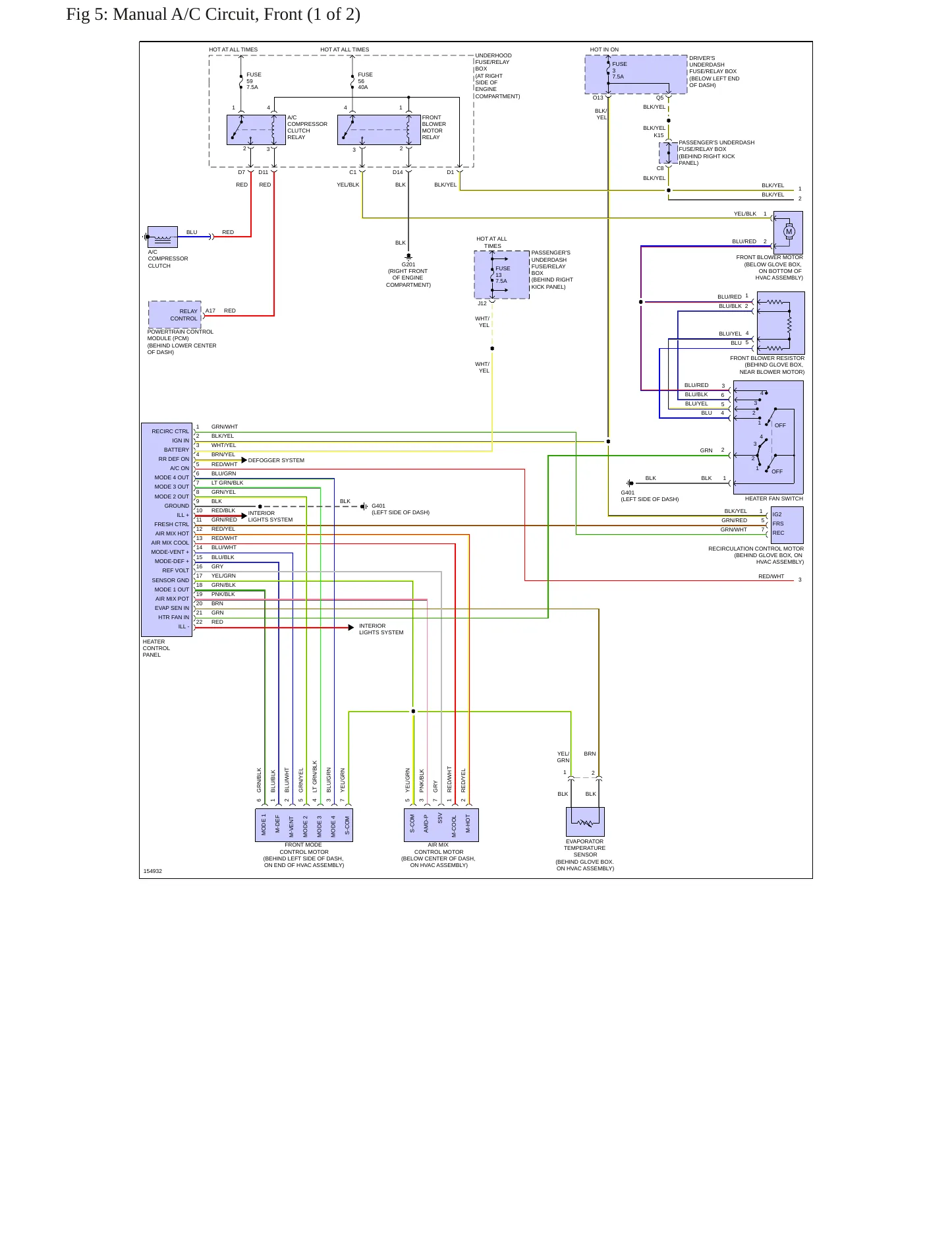 2002 Honda Odyssey Service and Repair Manual preview page 14