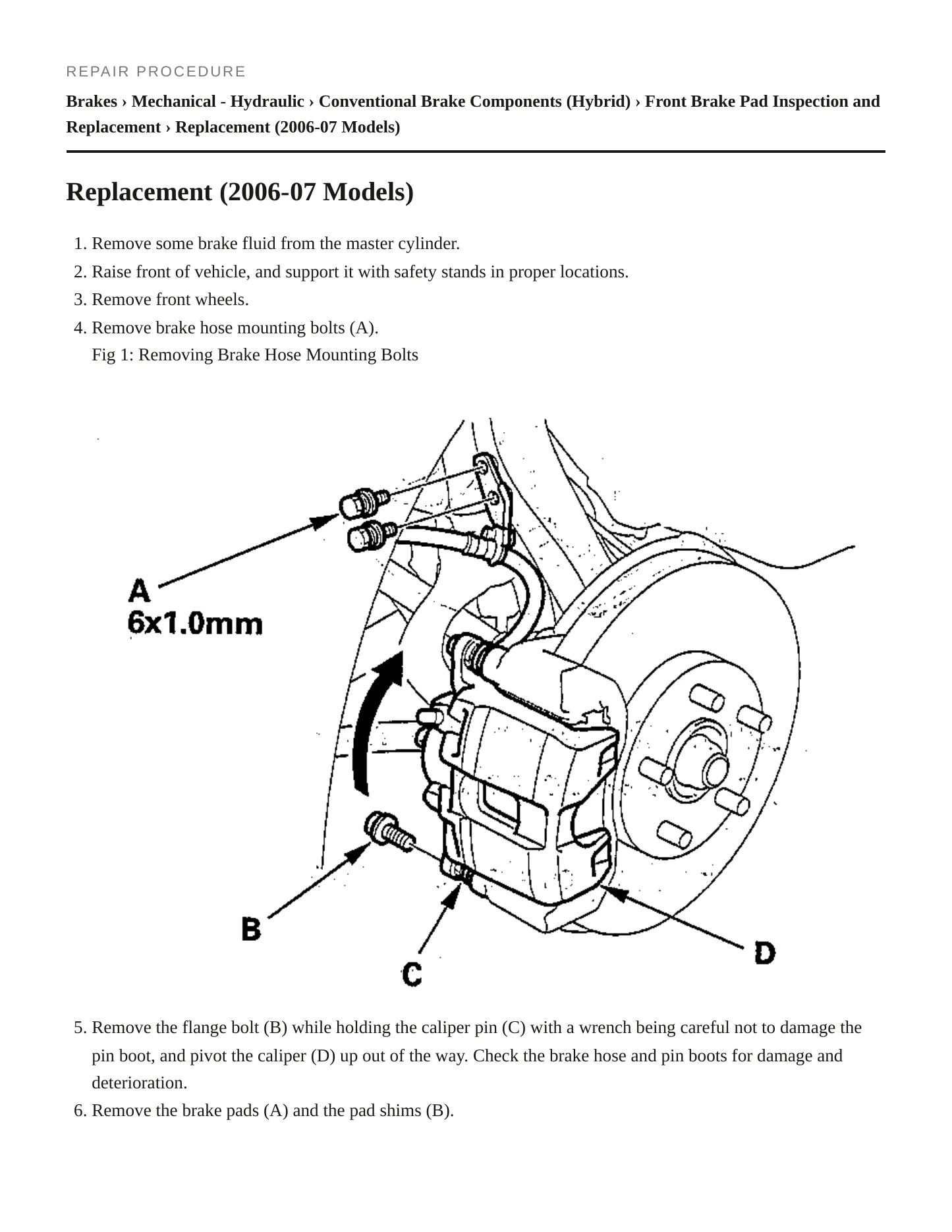 2005 Honda Accord Service and Repair Manual preview page 4