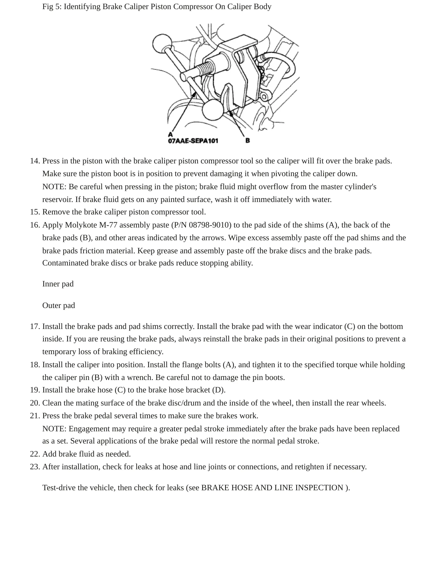 2007 Honda CR-V Service and Repair Manual preview page 7