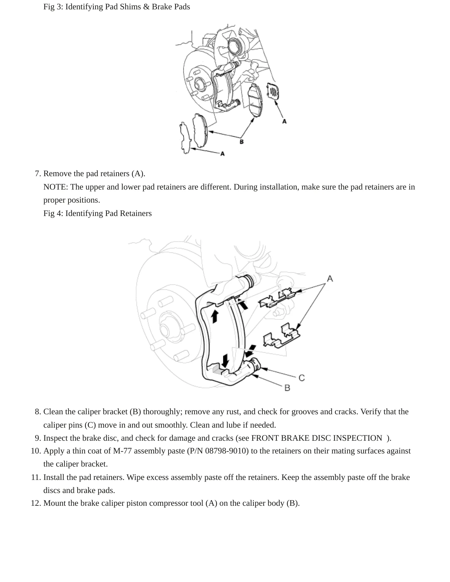 2009 Honda Element Service and Repair Manual preview page 5