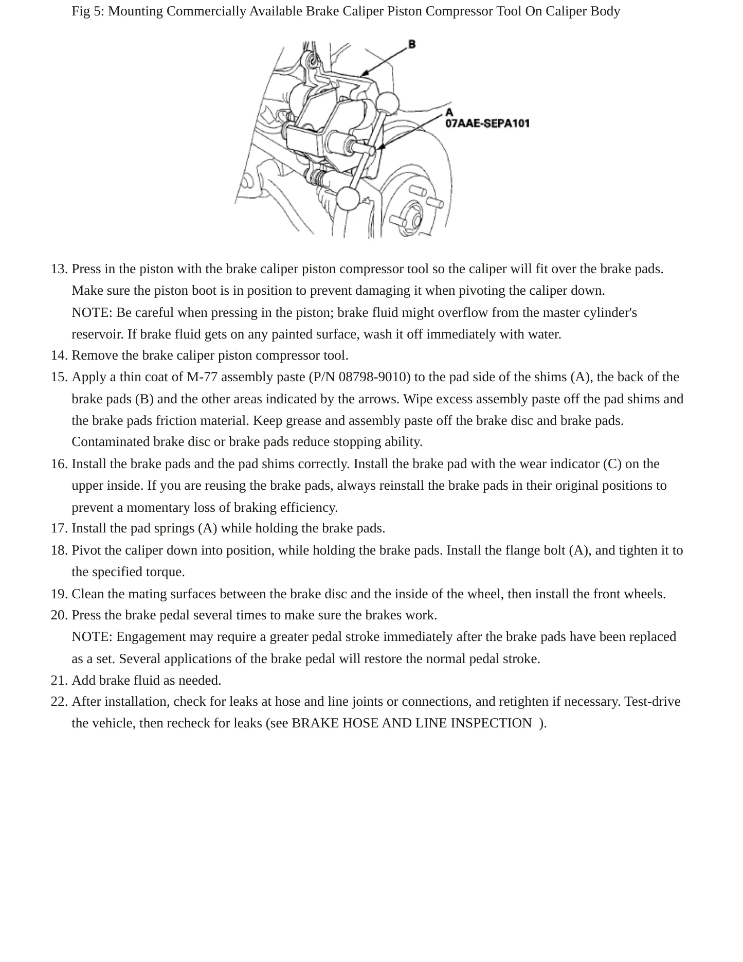 2010 Honda Pilot Service and Repair Manual preview page 6