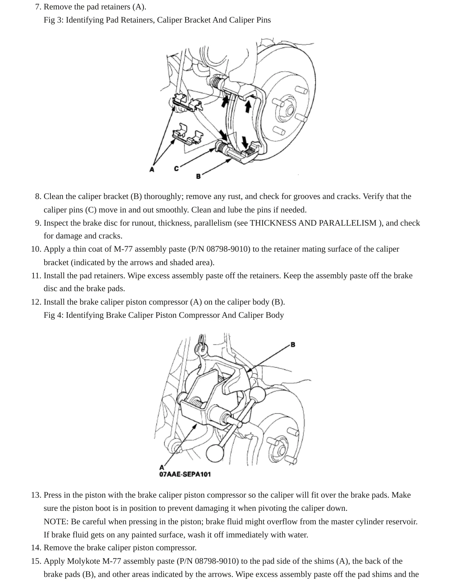 2014 Honda Insight Service and Repair Manual preview page 5