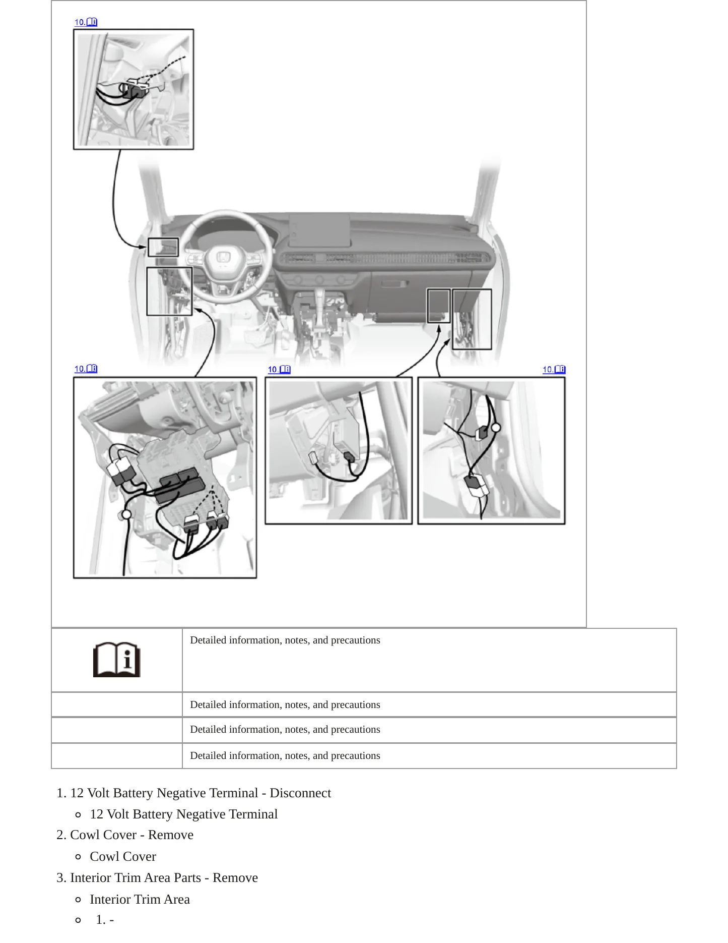 2023 Honda HR-V Service and Repair Manual preview page 6