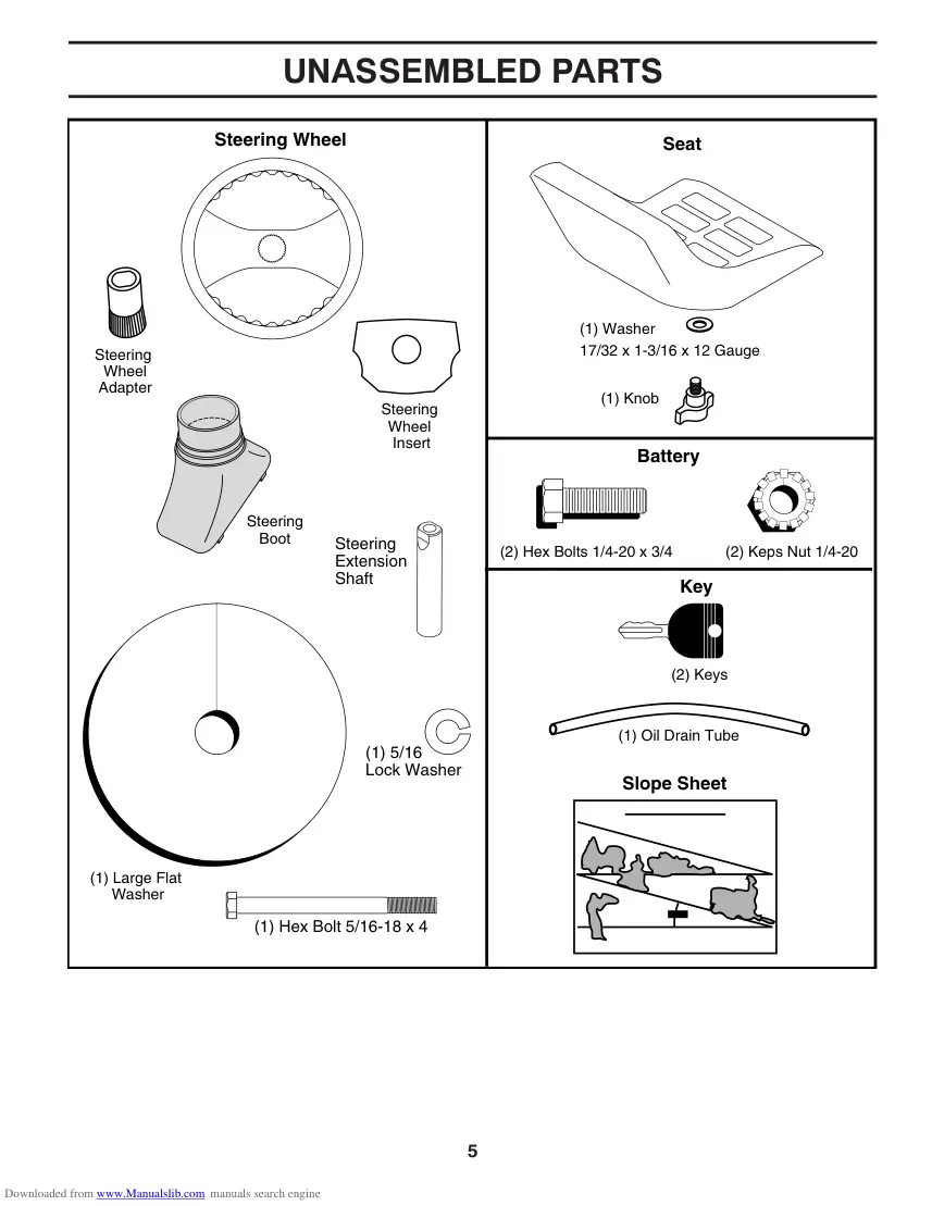 Husqvarna LTH1797 Riding Mower Operator's Manual preview page 5