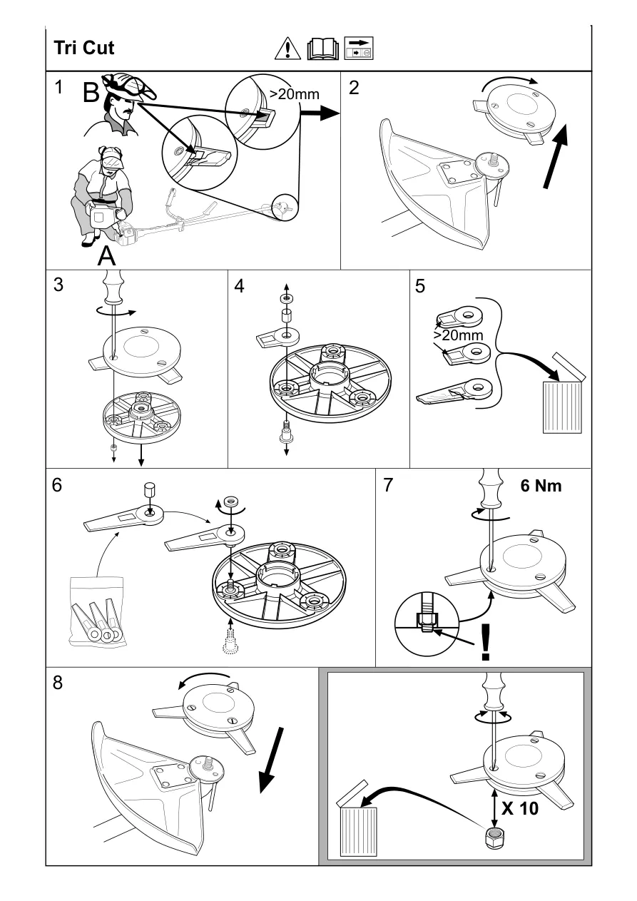 Husqvarna Trimmer heads Service & Repair Manual preview page 2