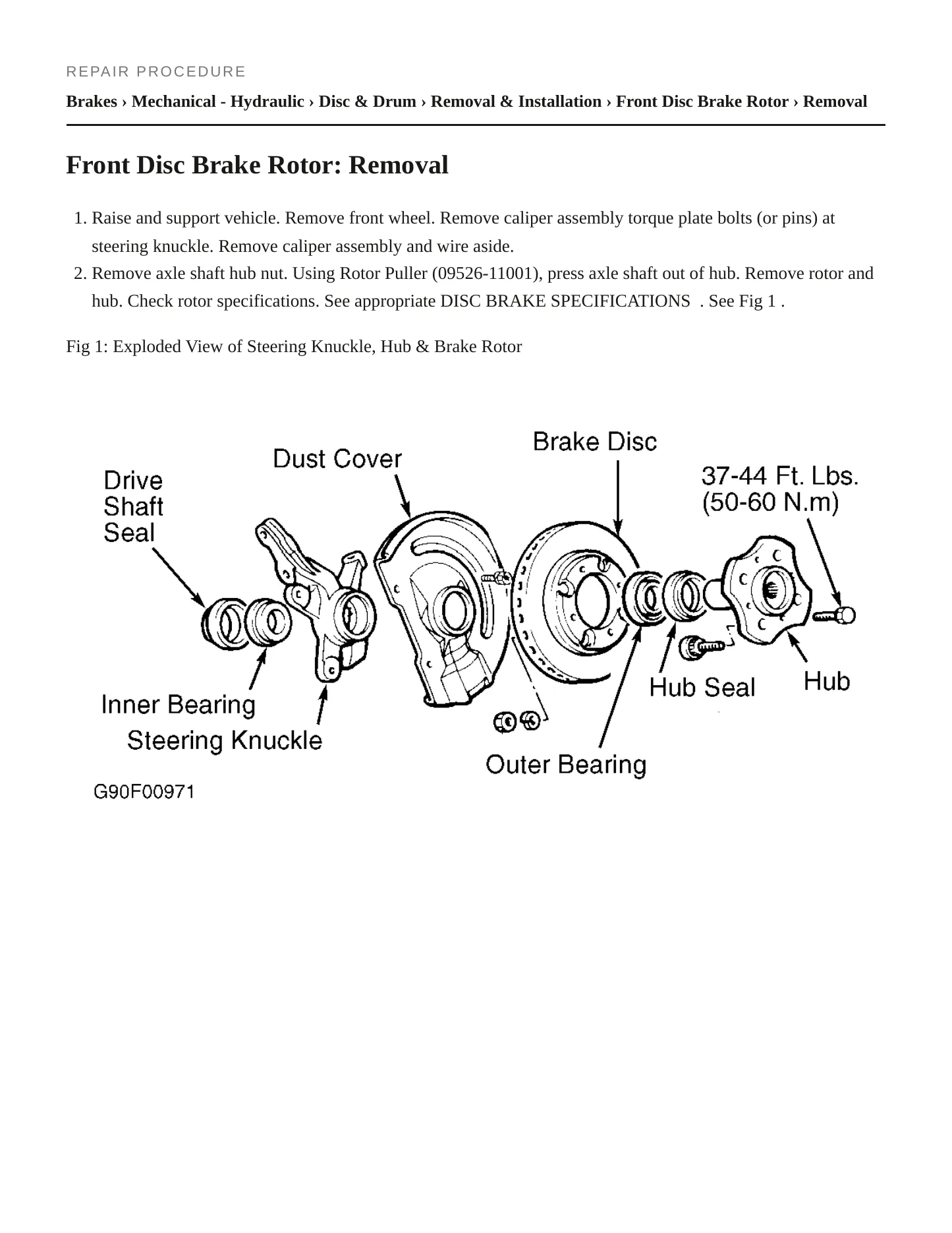 1993 Hyundai Elantra Service and Repair Manual preview page 3