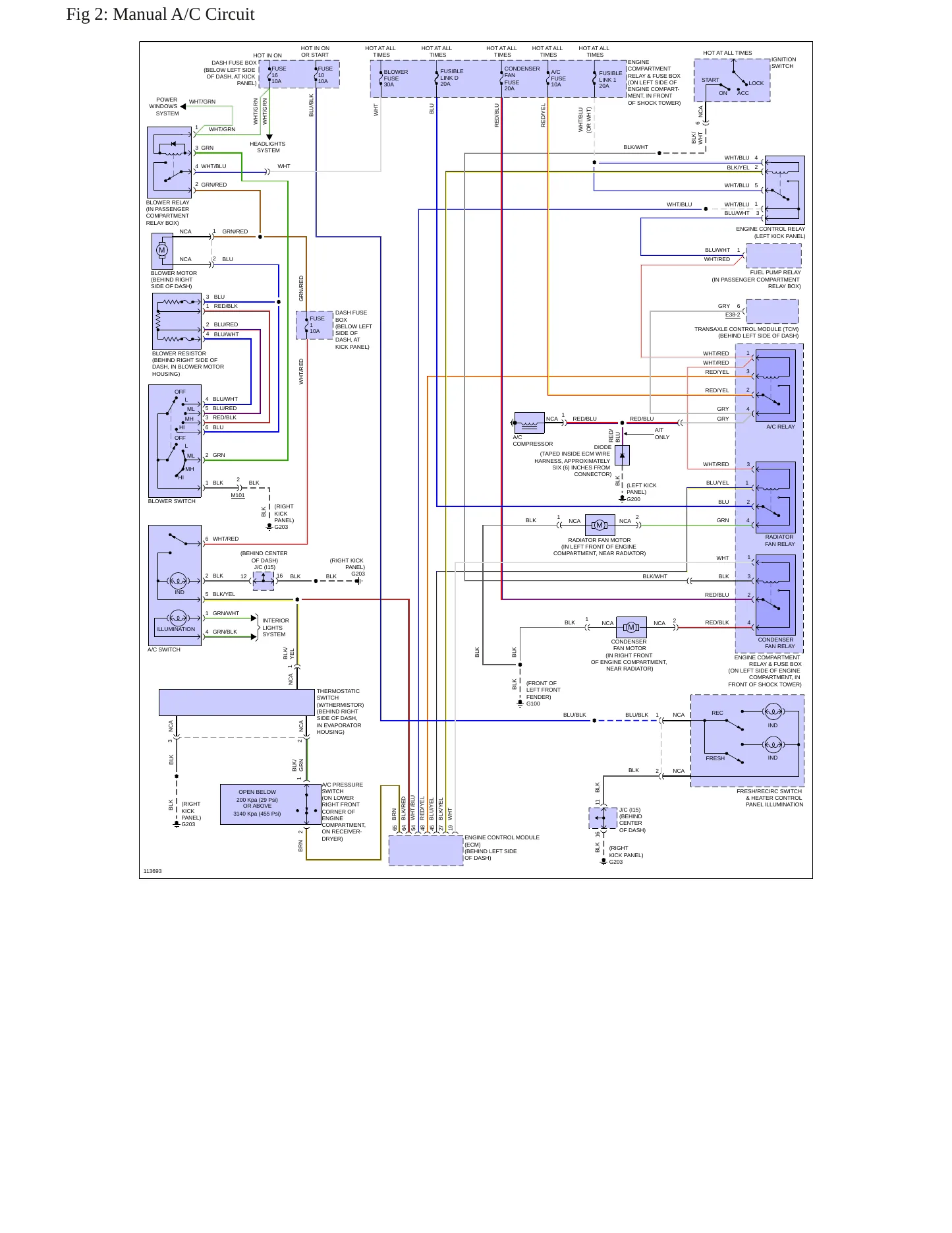 1999 Hyundai Accent service manual page 6