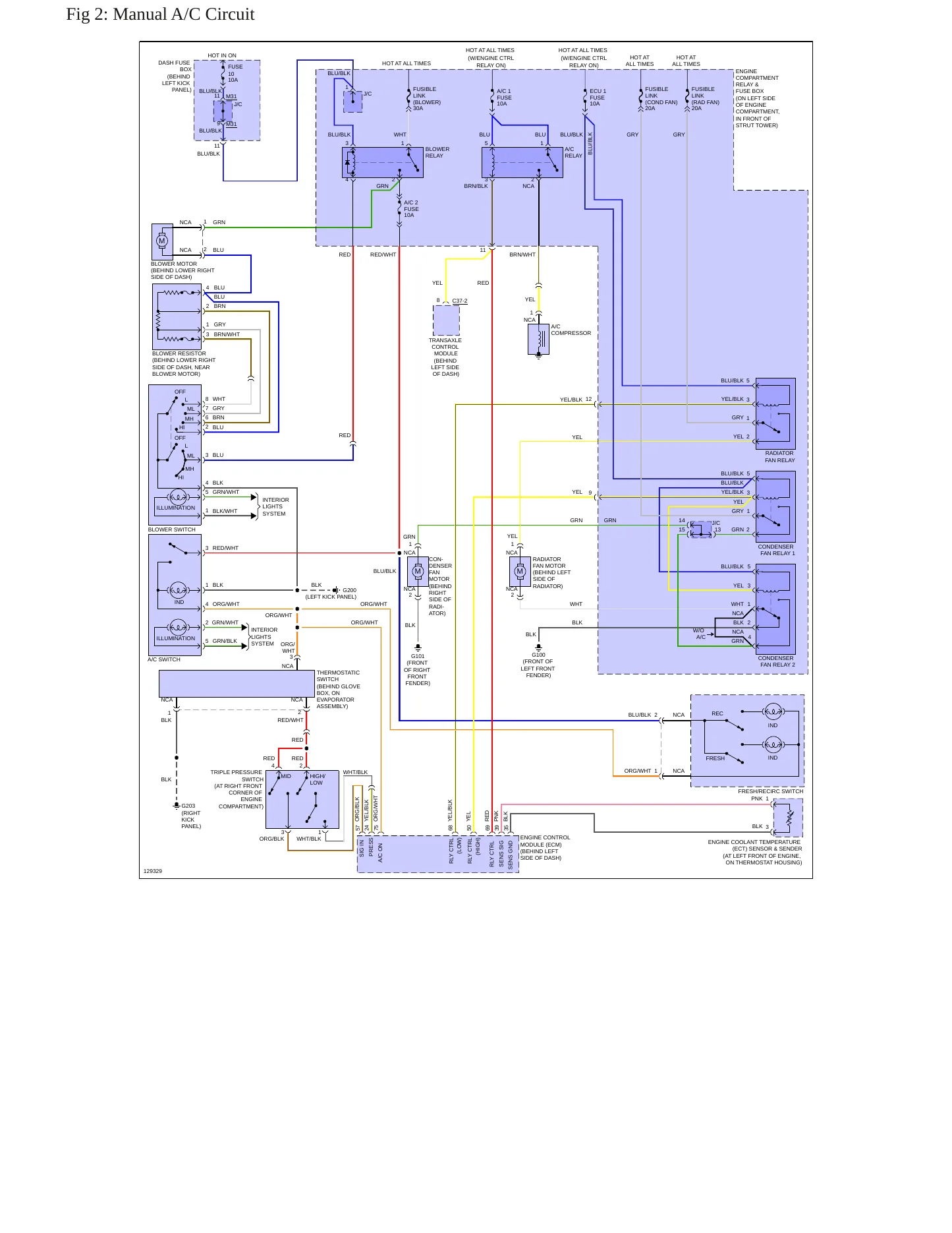 2000 Hyundai Accent service manual page 6