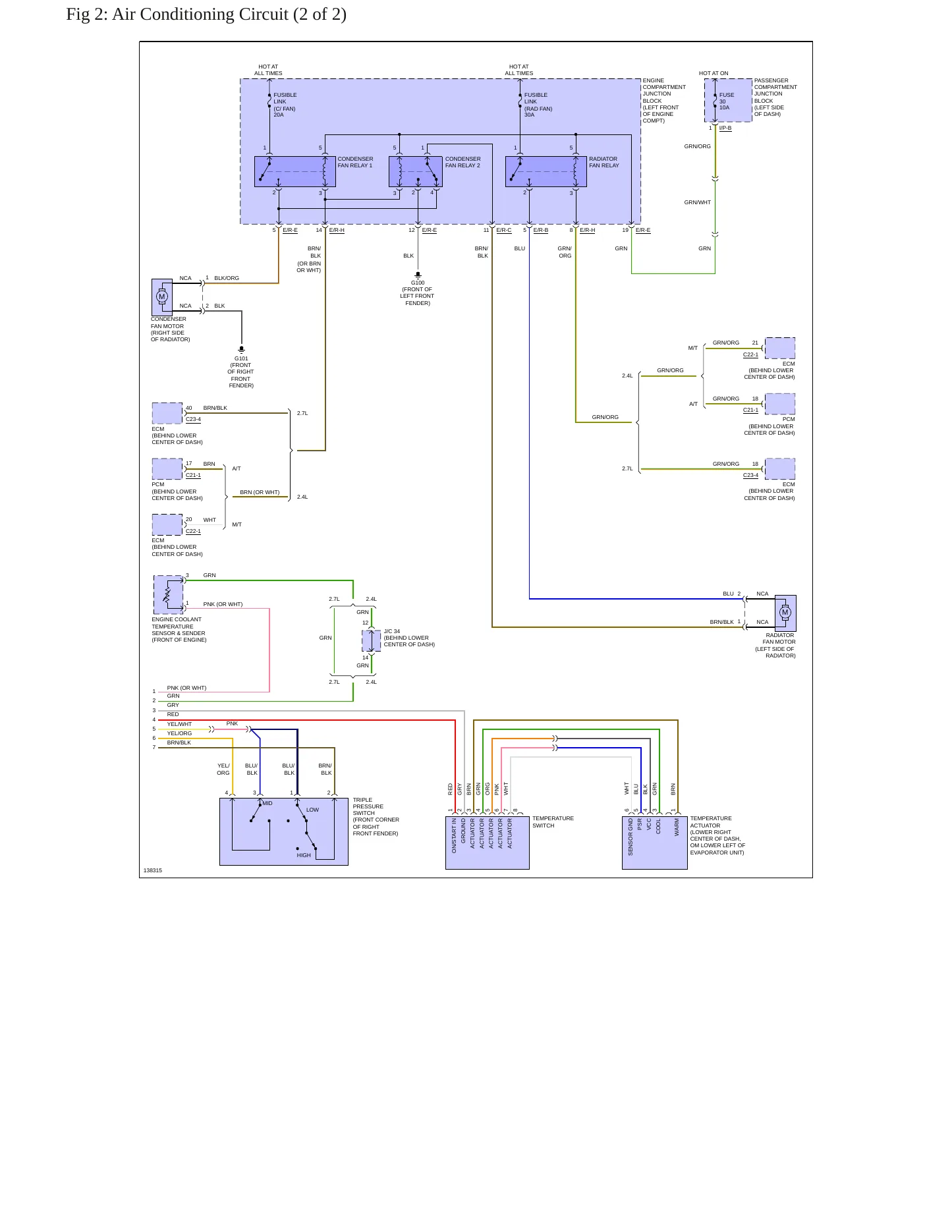 2001 Hyundai Santa Fe service manual page 6