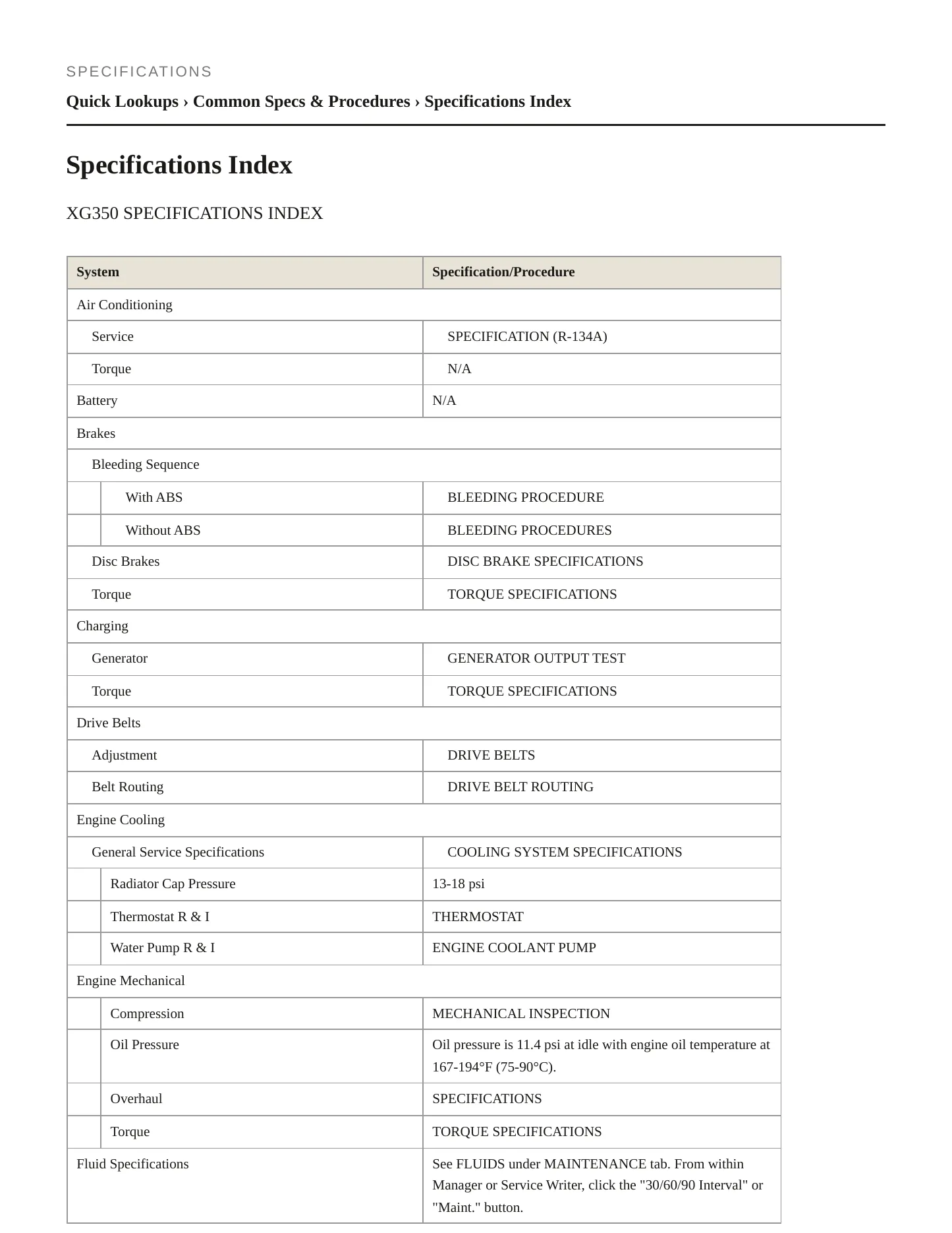 2002 Hyundai XG350 Service and Repair Manual preview page 2