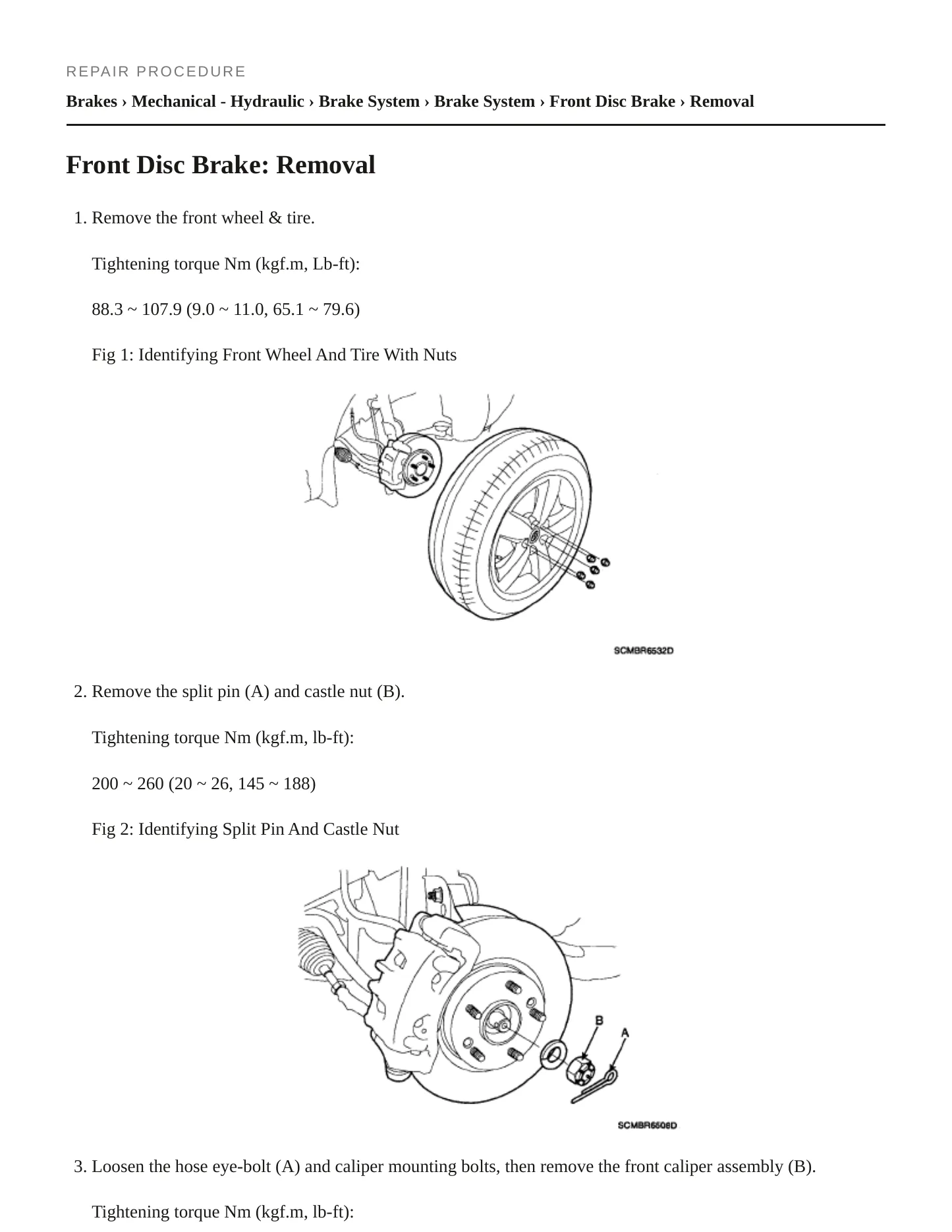 2008 Hyundai Santa Fe service manual page 5