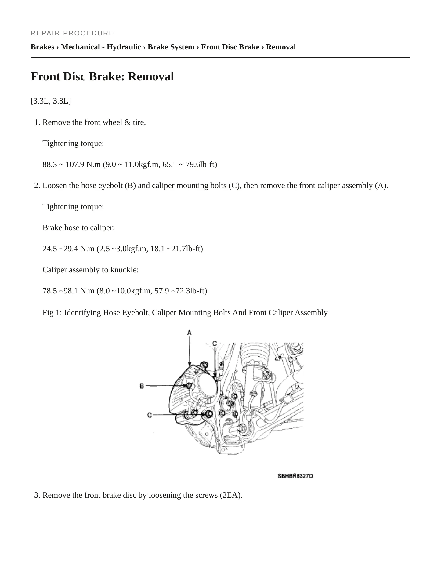 2009 Hyundai Genesis service manual page 5