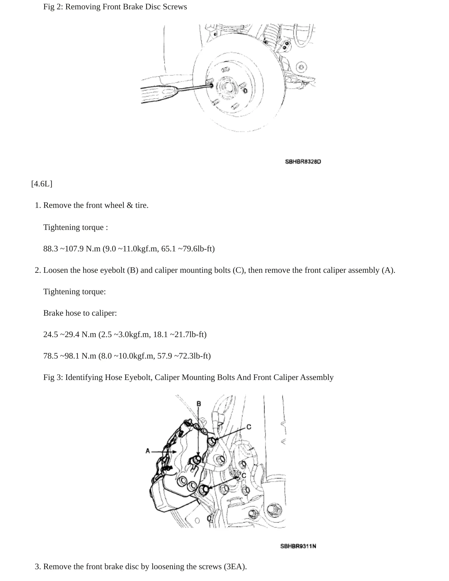 2009 Hyundai Genesis service manual page 6
