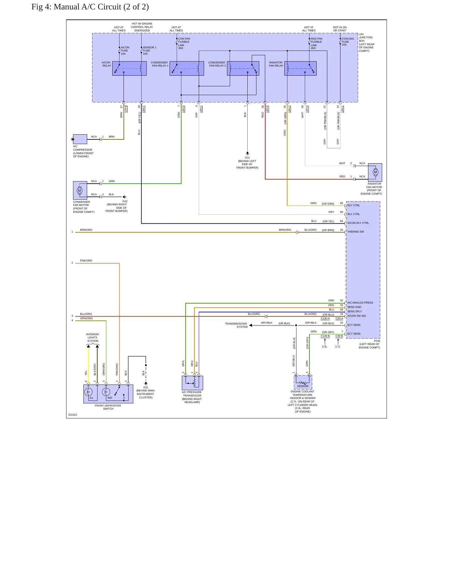 2009 Hyundai Santa Fe Service and Repair Manual preview page 10