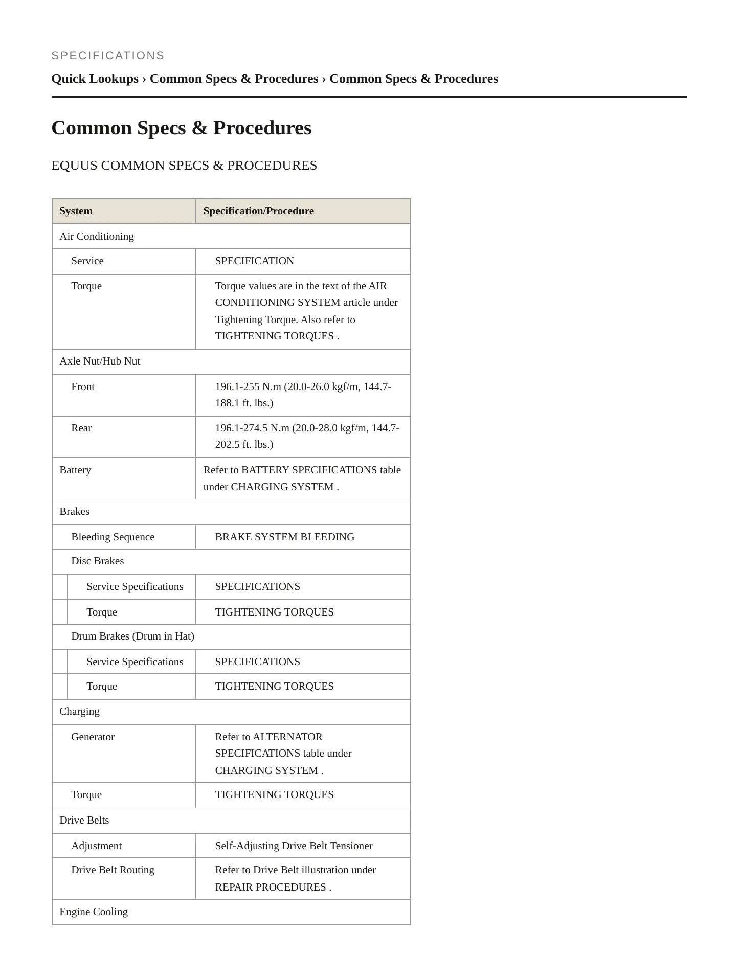 2014 Hyundai Equus Service and Repair Manual preview page 2