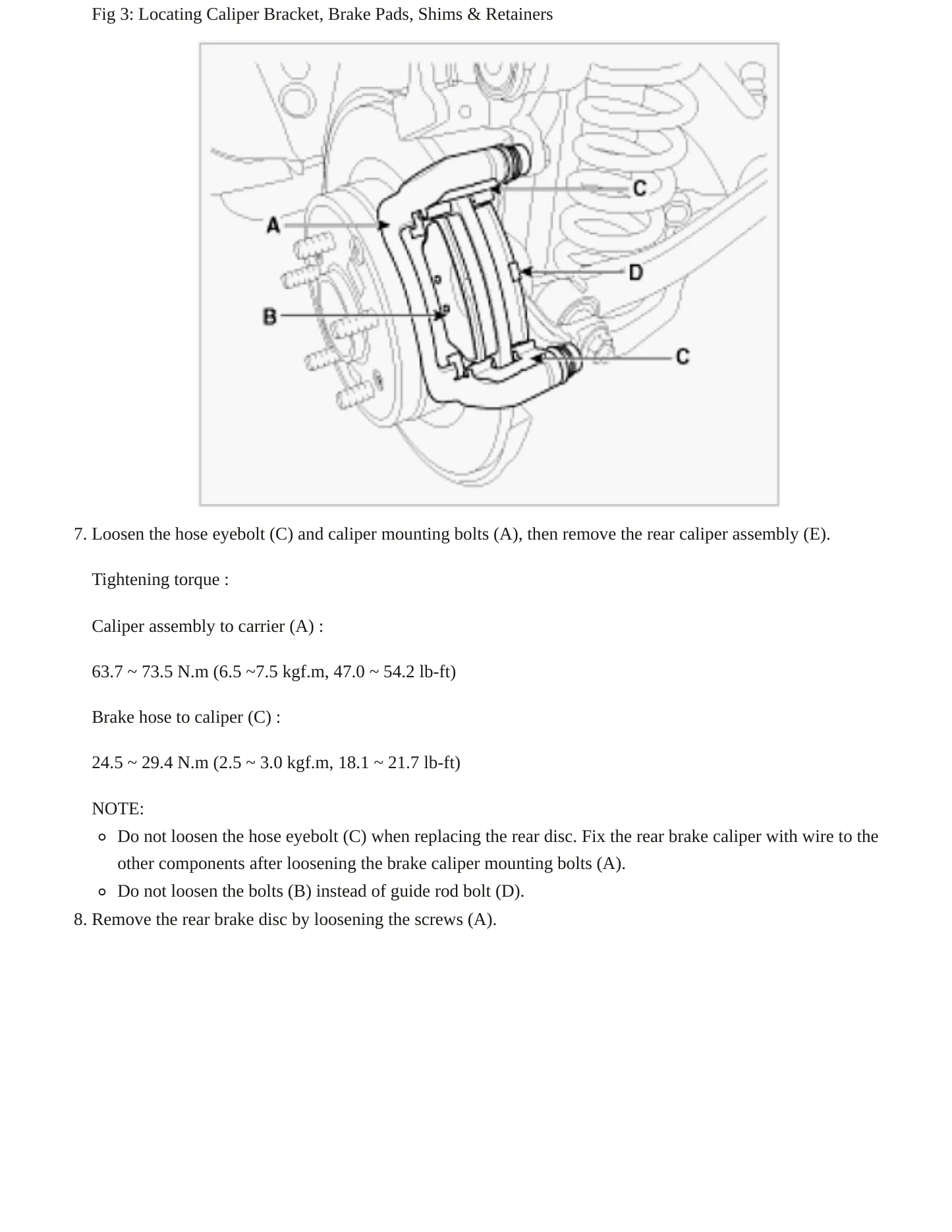 2014 Hyundai Sonata Service and Repair Manual preview page 7
