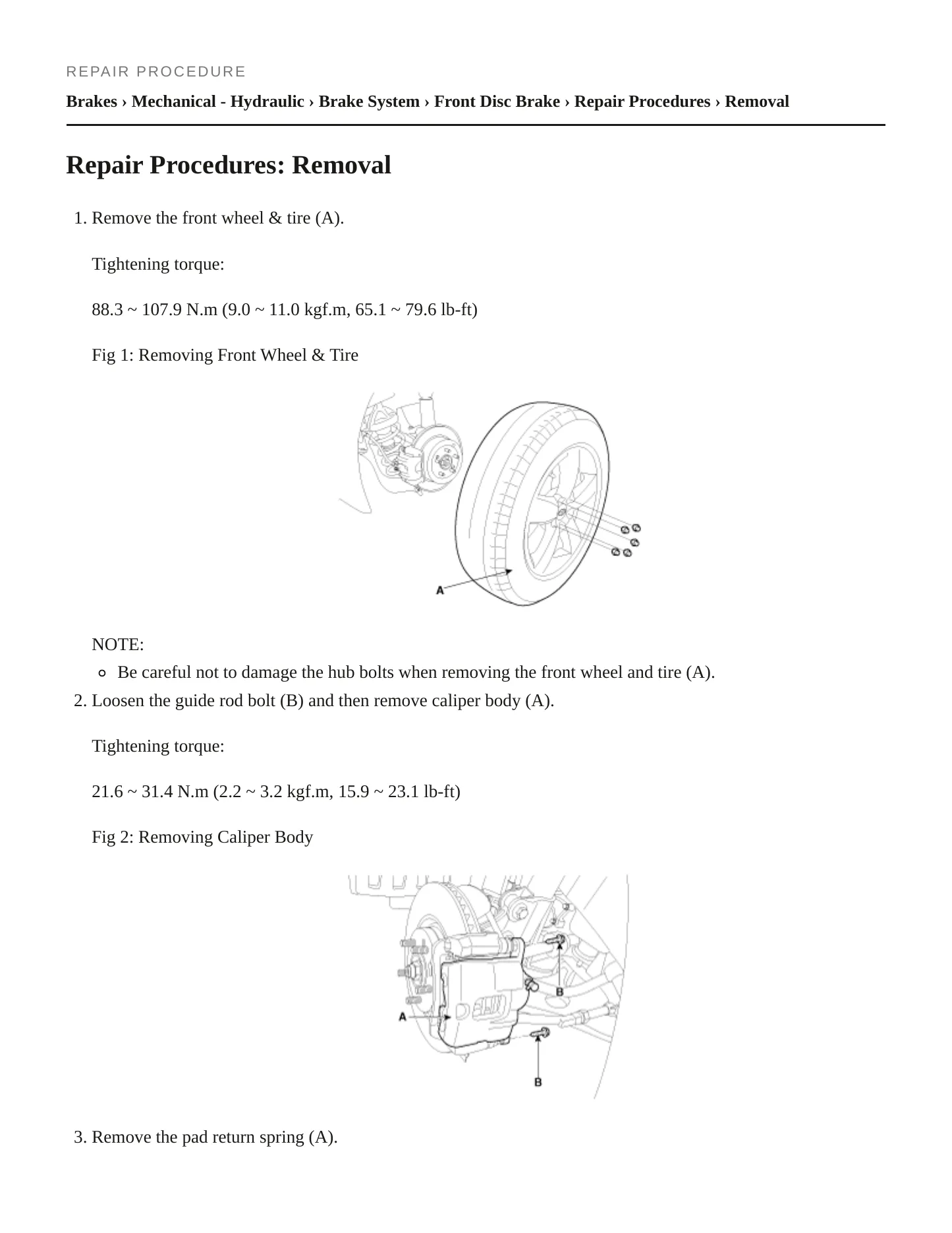 2017 Hyundai Santa Fe Sport Service and Repair Manual preview page 5