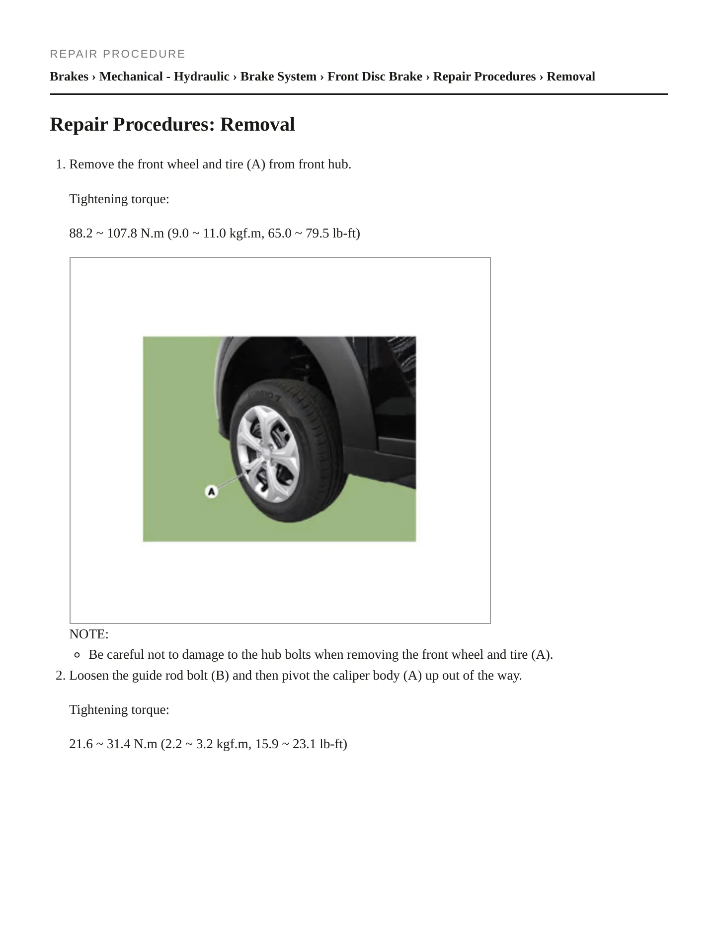 2018 Hyundai Tucson Service and Repair Manual preview page 6
