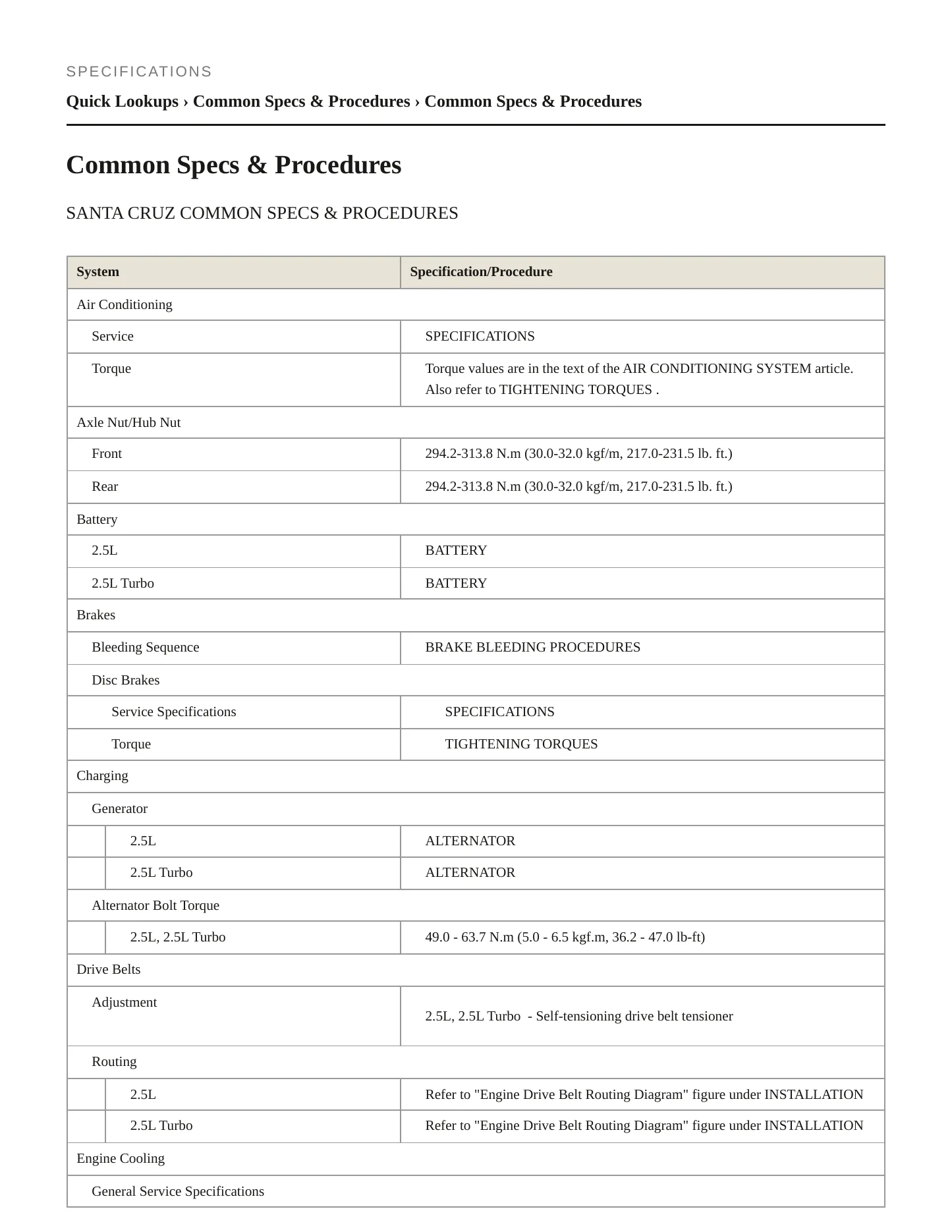 2024 Hyundai Santa Cruz Service and Repair Manual preview page 2