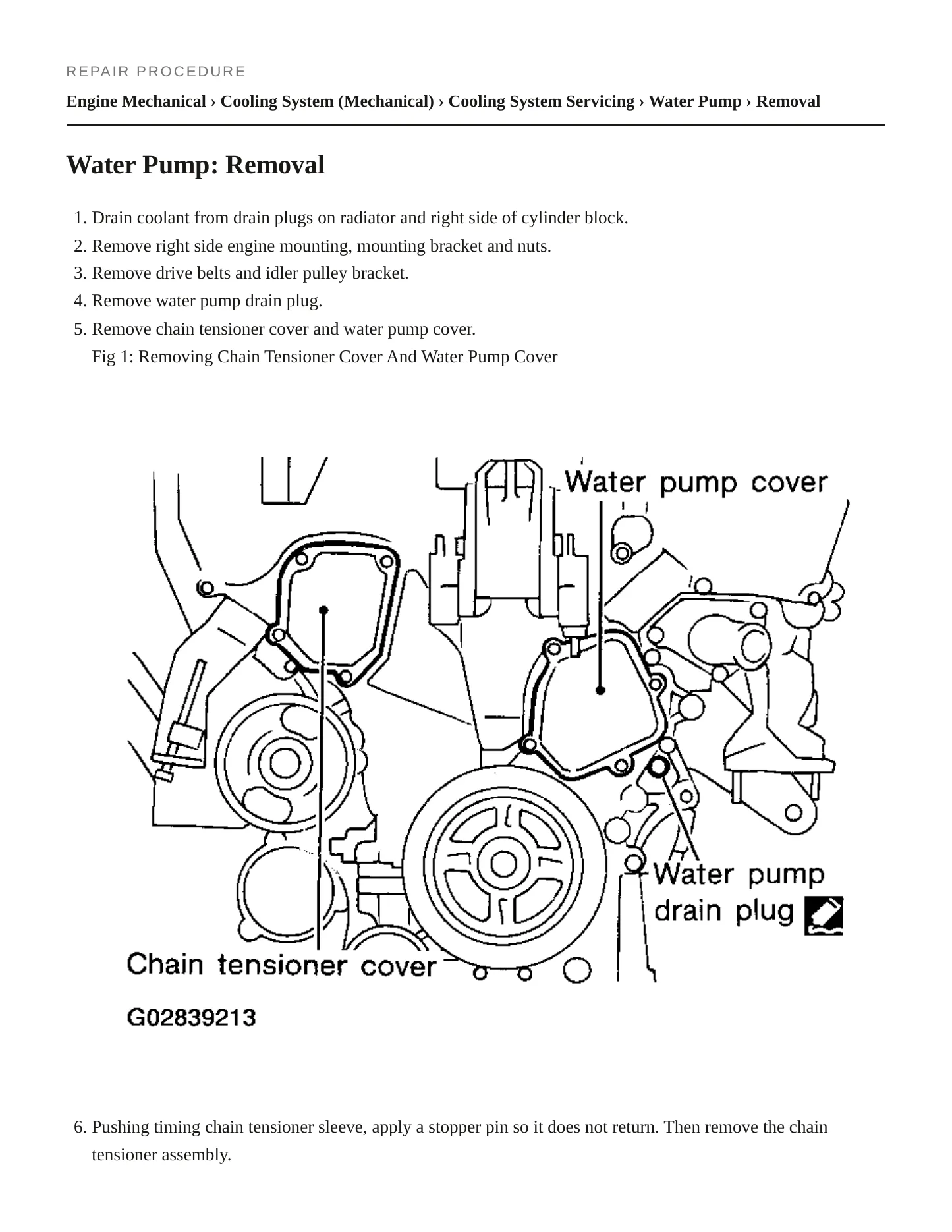 2001 INFINITI I30 Service and Repair Manual preview page 4