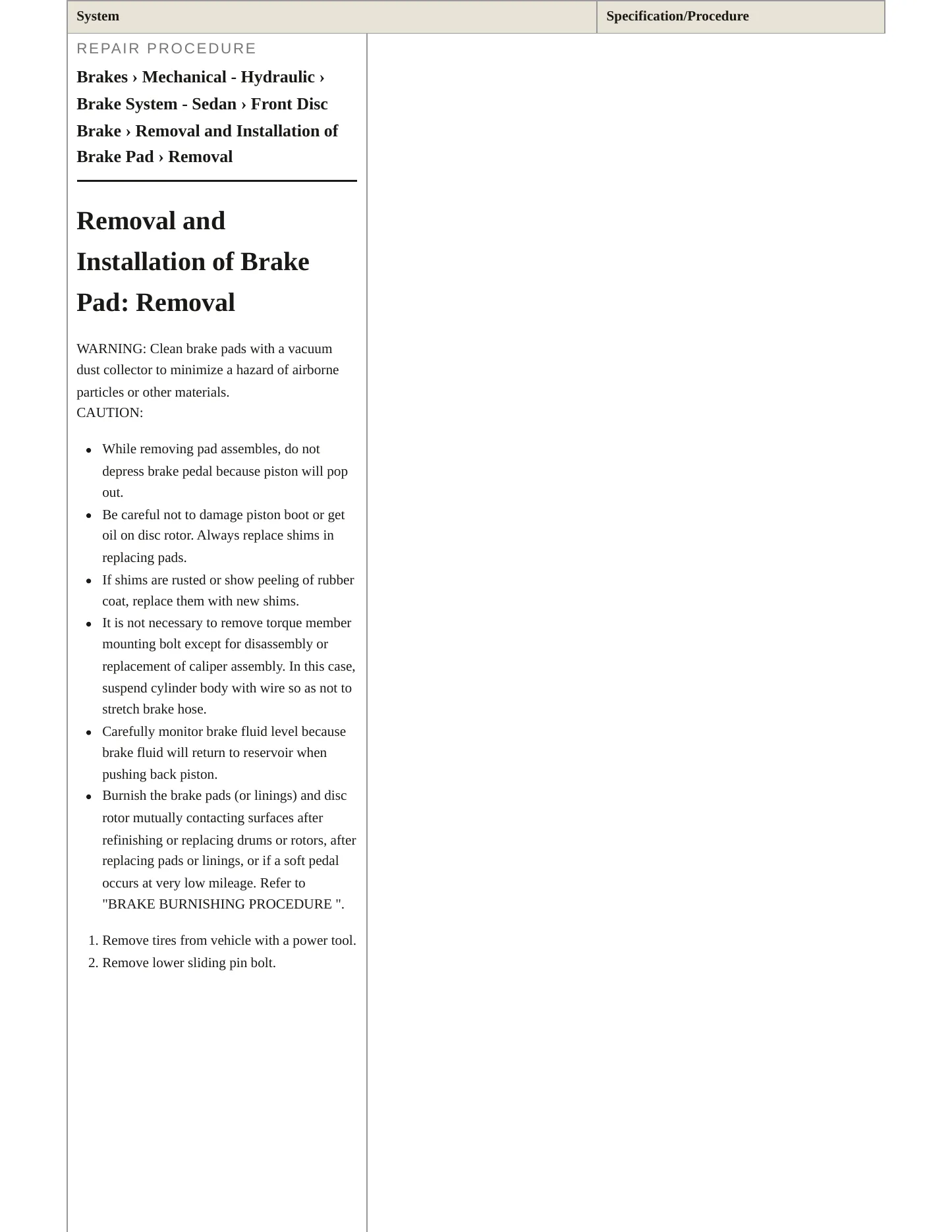 2005 INFINITI G35 Service and Repair Manual preview page 6