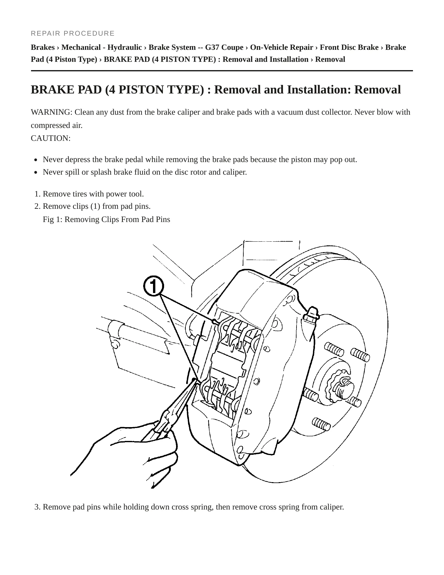 2009 INFINITI G37 Service and Repair Manual preview page 4