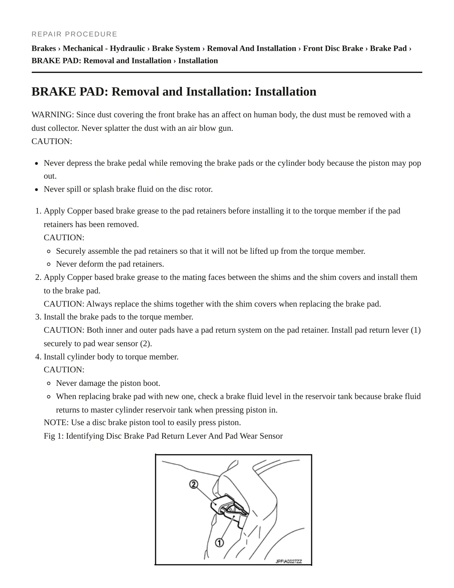 2012 INFINITI EX35 Service and Repair Manual preview page 5