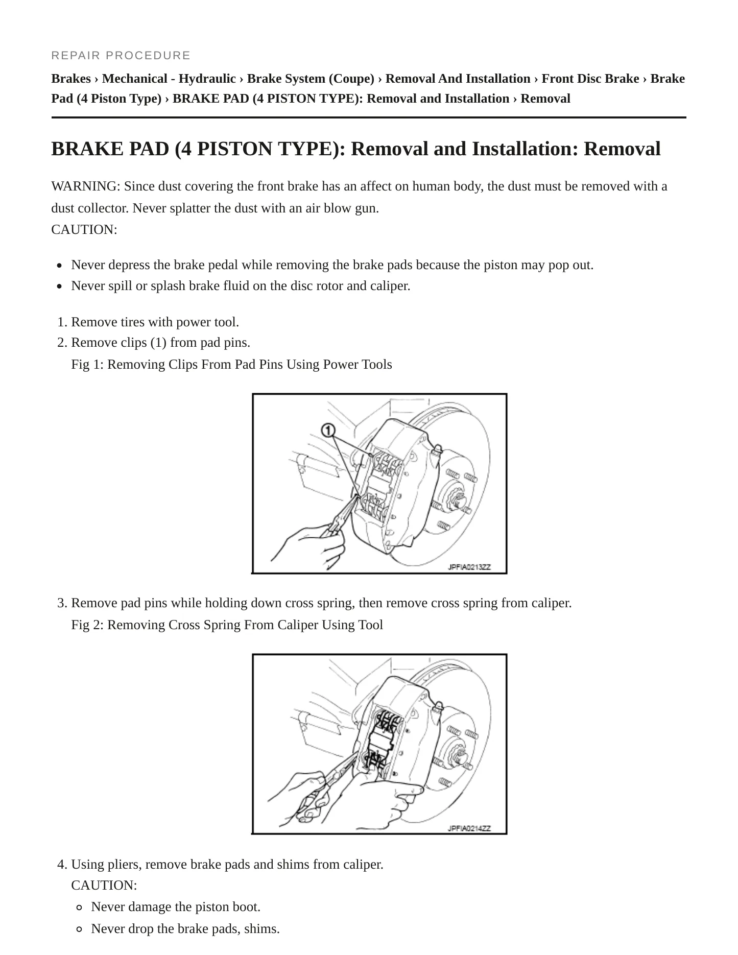 2012 INFINITI G37 Service and Repair Manual preview page 5