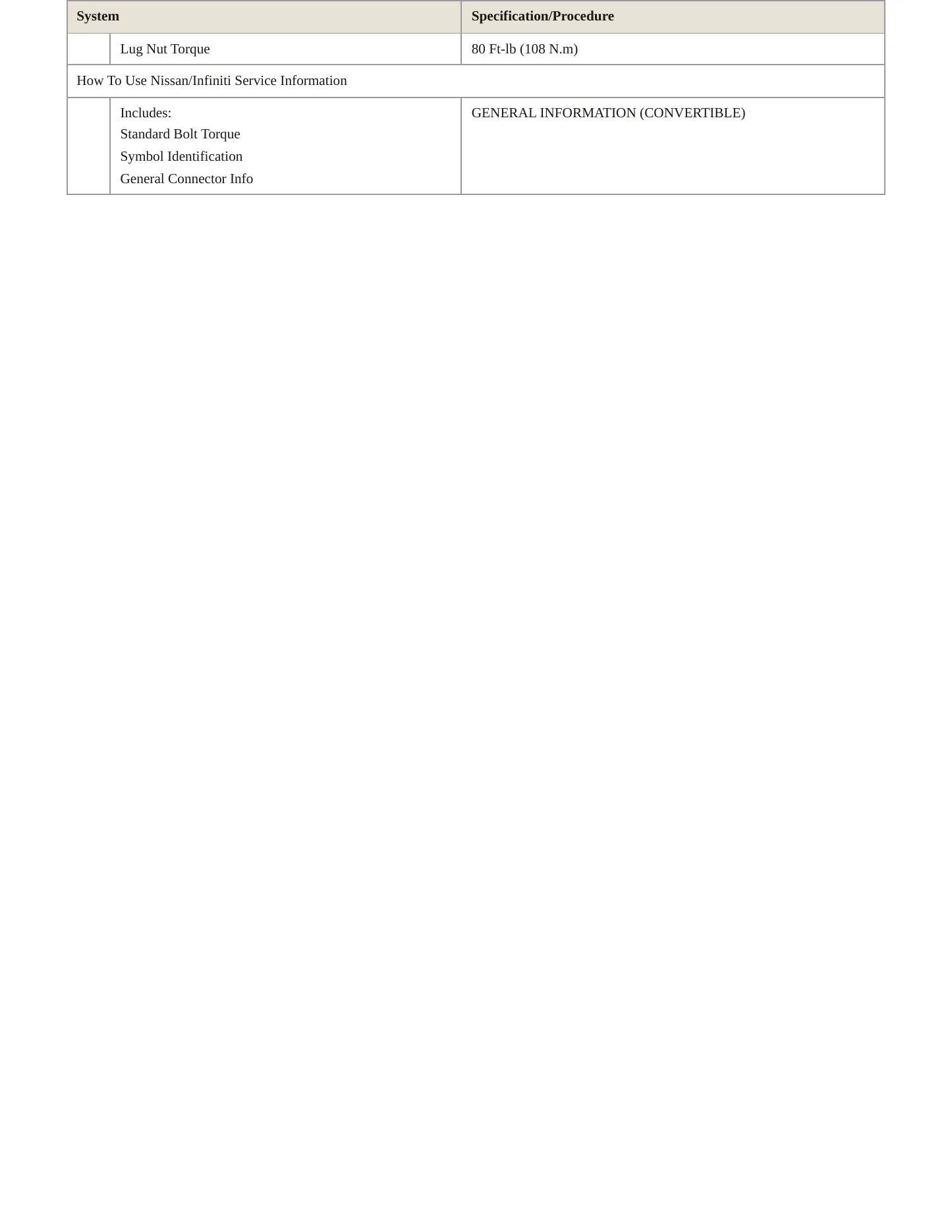 2013 INFINITI G37 Service and Repair Manual preview page 4