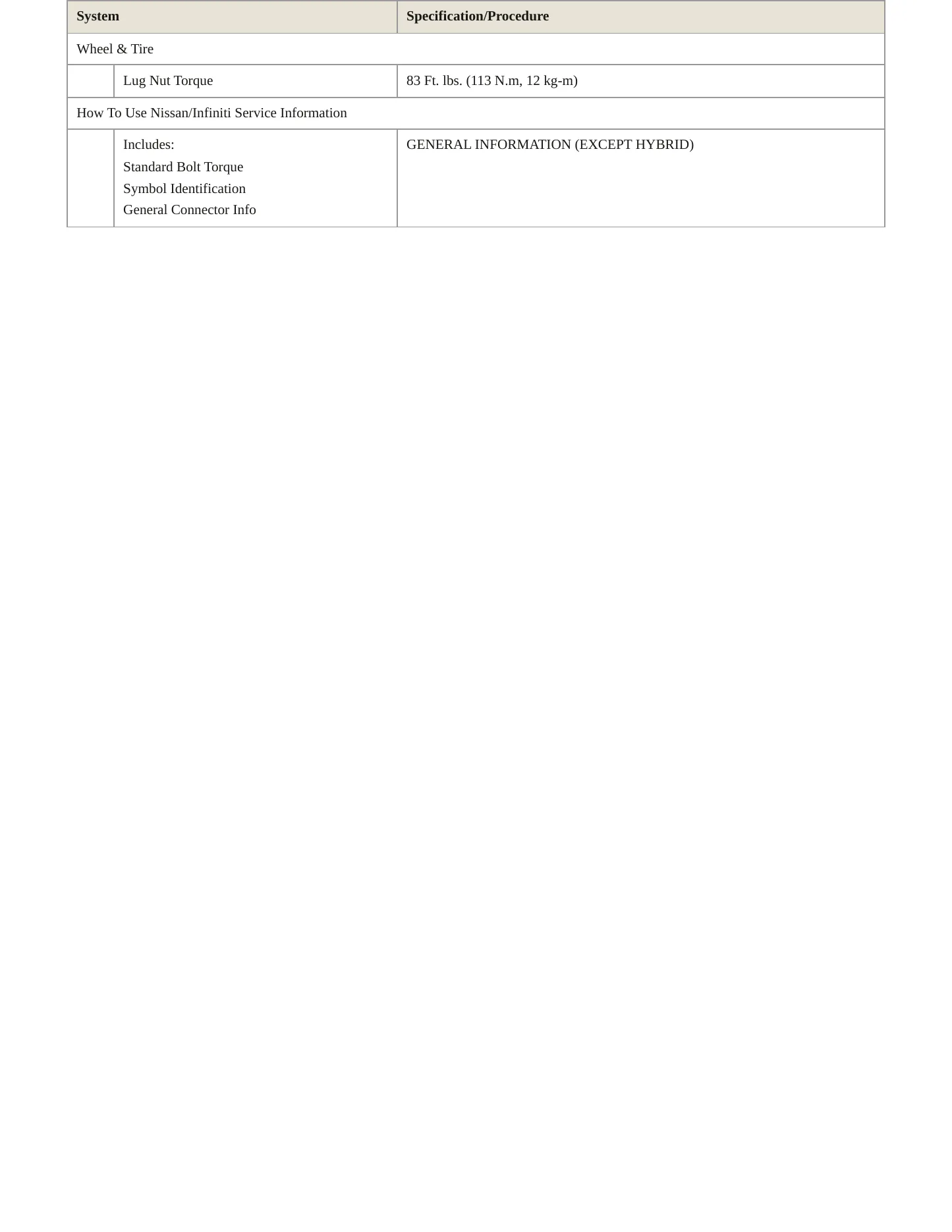 2017 INFINITI QX60 Service and Repair Manual preview page 4