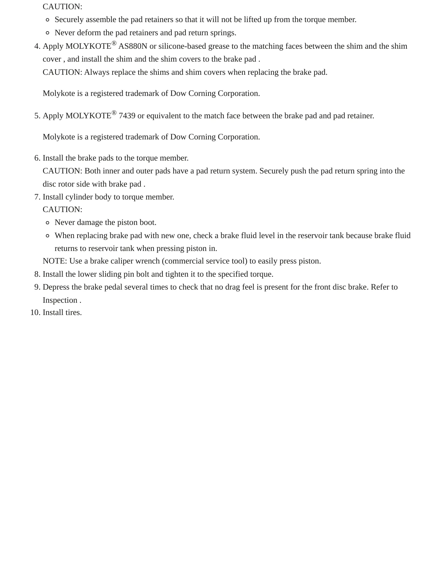 2019 INFINITI Q50 Service and Repair Manual preview page 7