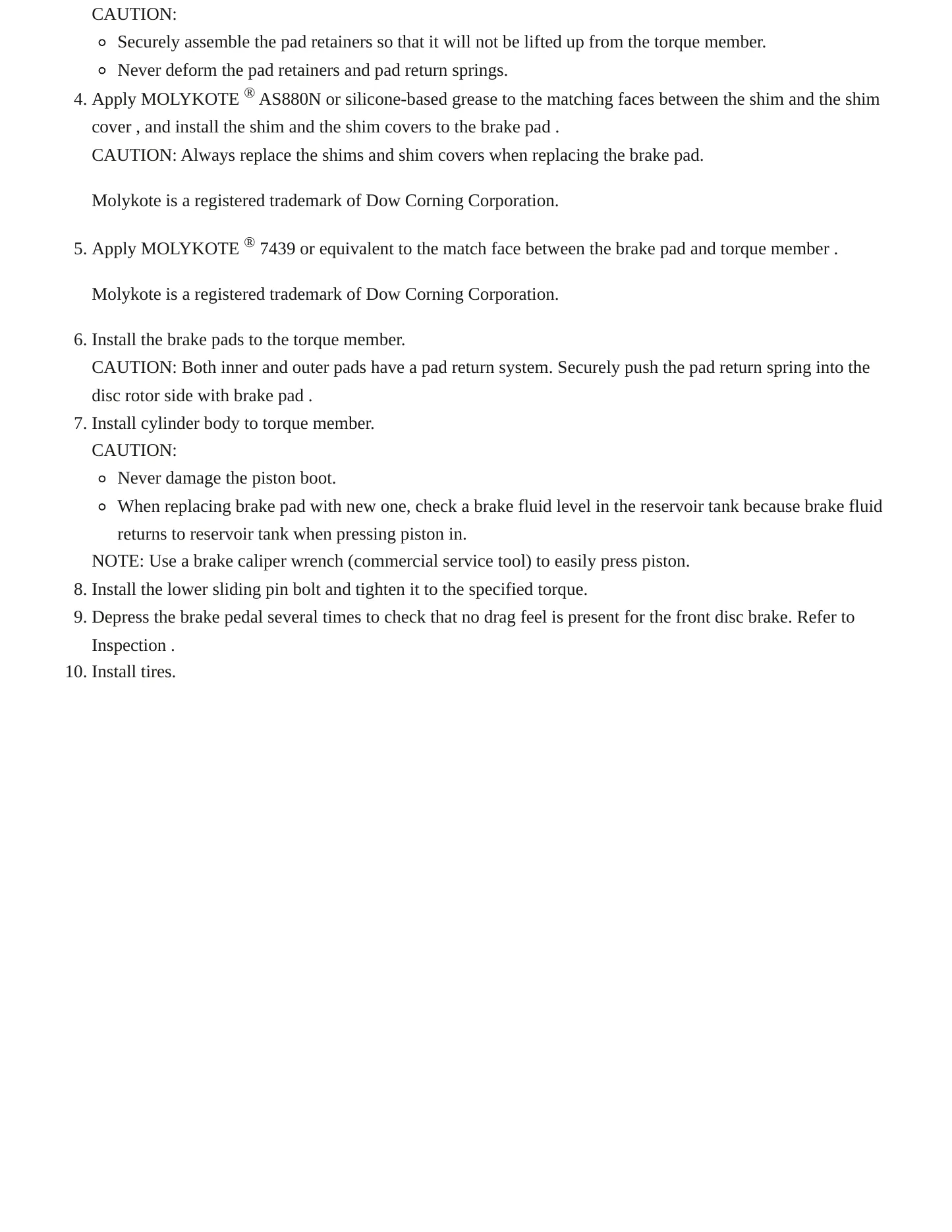 2019 INFINITI Q60 Service and Repair Manual preview page 7