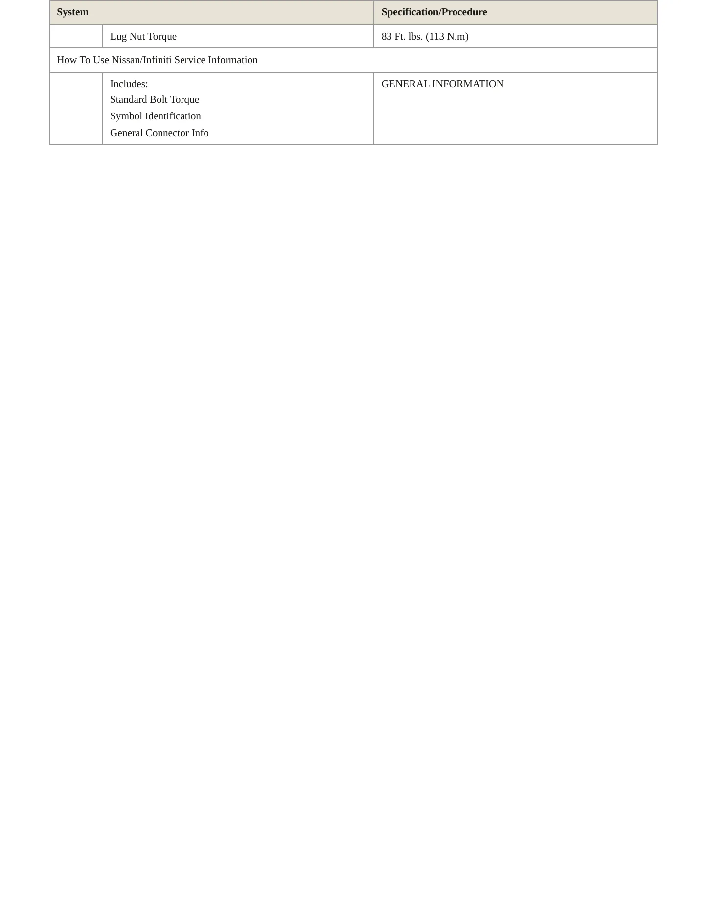 2024 INFINITI QX50 Service and Repair Manual preview page 4