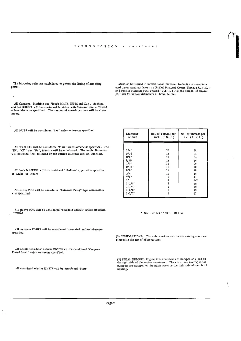 International Harvester 434 Series Tractor Service & Repair Manual preview page 3