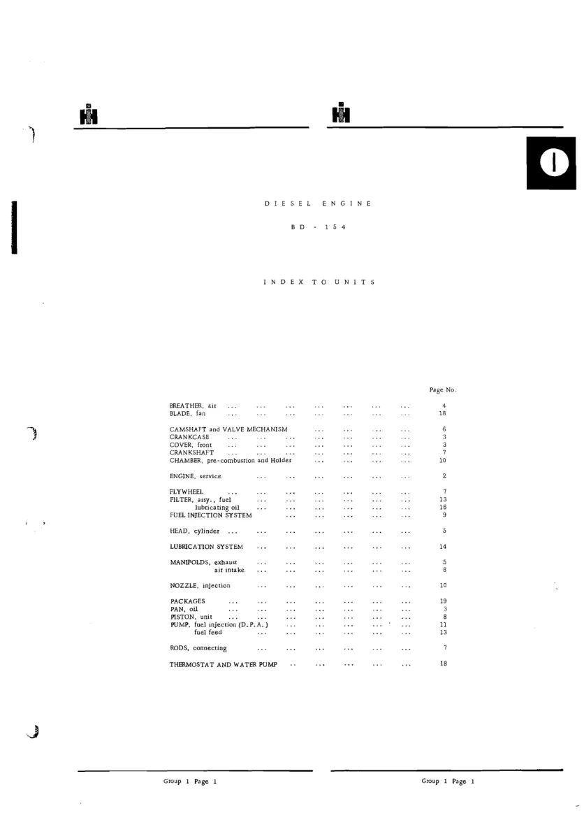 International Harvester 434 Series Tractor Service & Repair Manual preview page 5