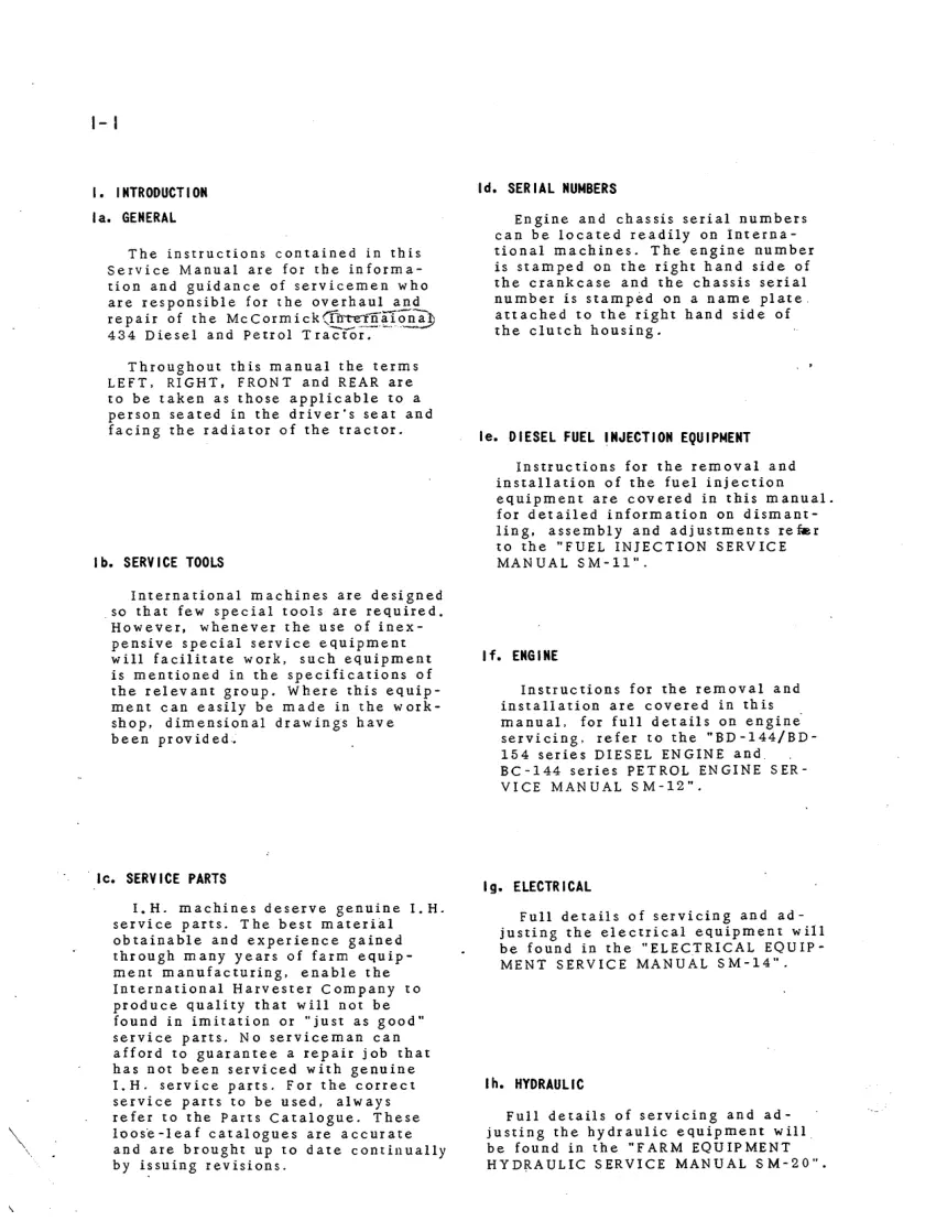 International Harvester 434 Tractor 3 Parts Manual preview page 5