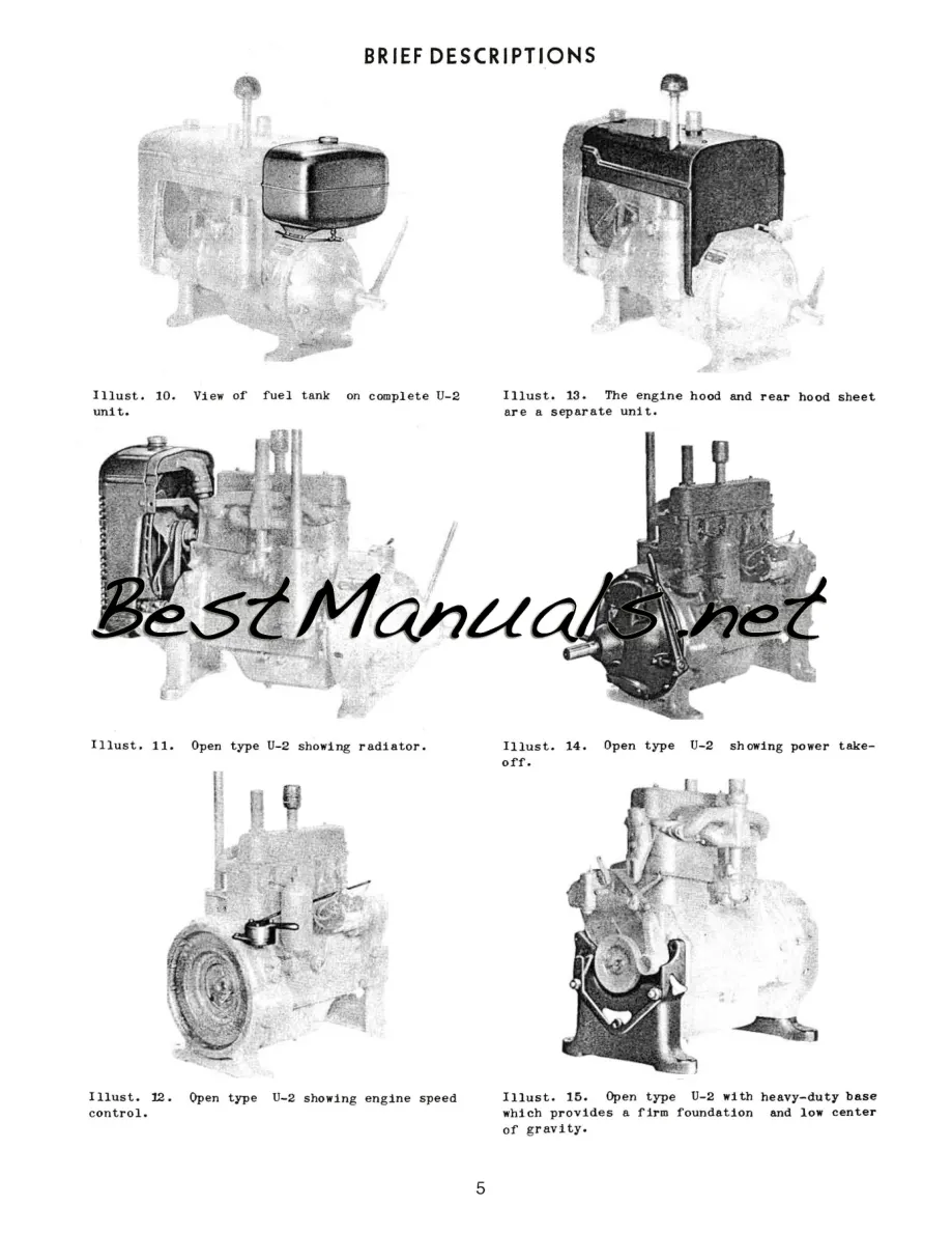 International Harvester Farmall Farmalls A AV B BN Tractor Service & Repair Manual preview page 6