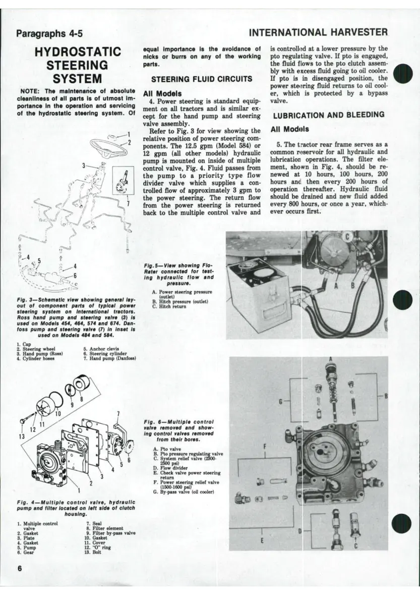International Harvester IH 484 Service & Repair Manual preview page 5